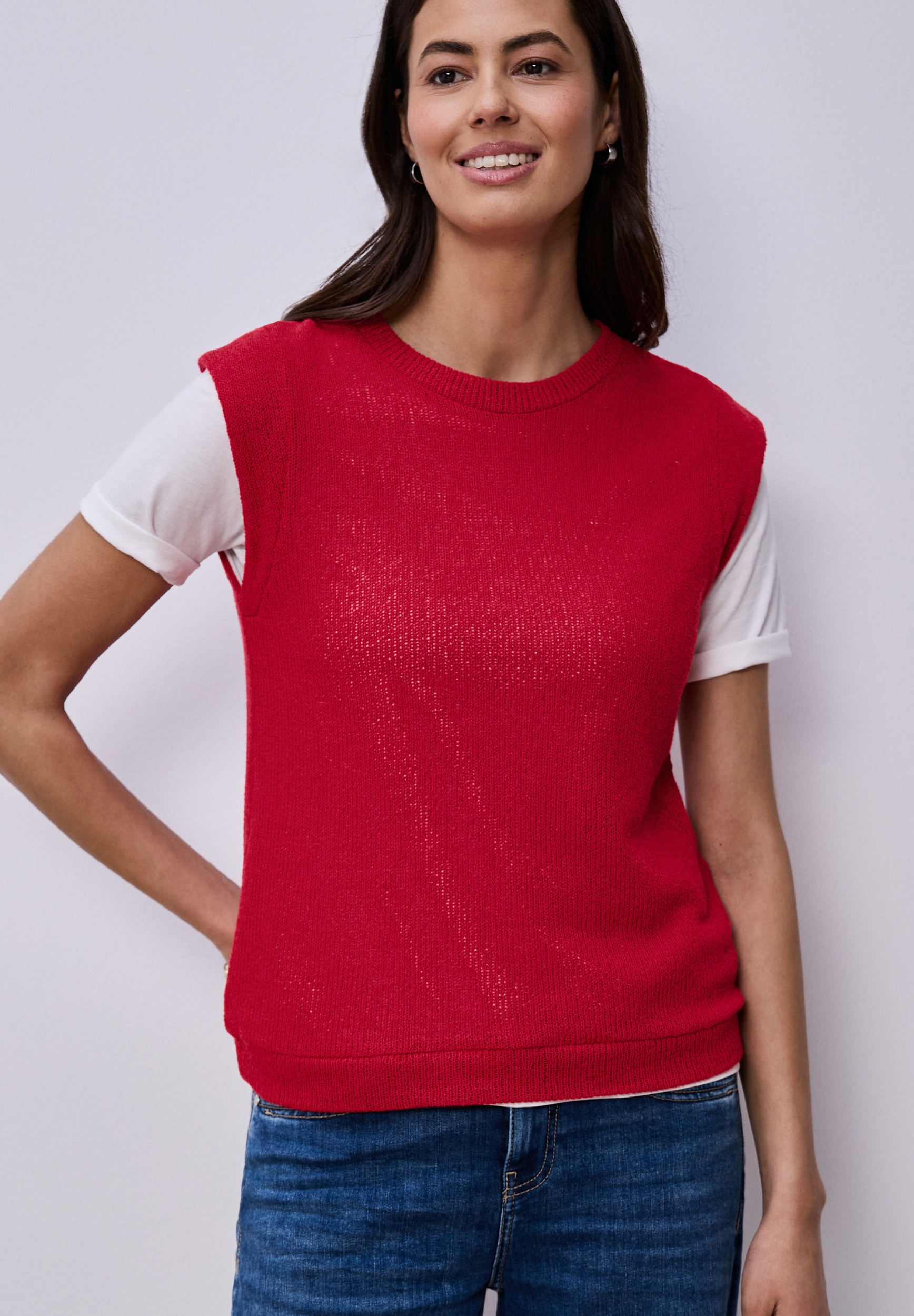 summer knit look top #6