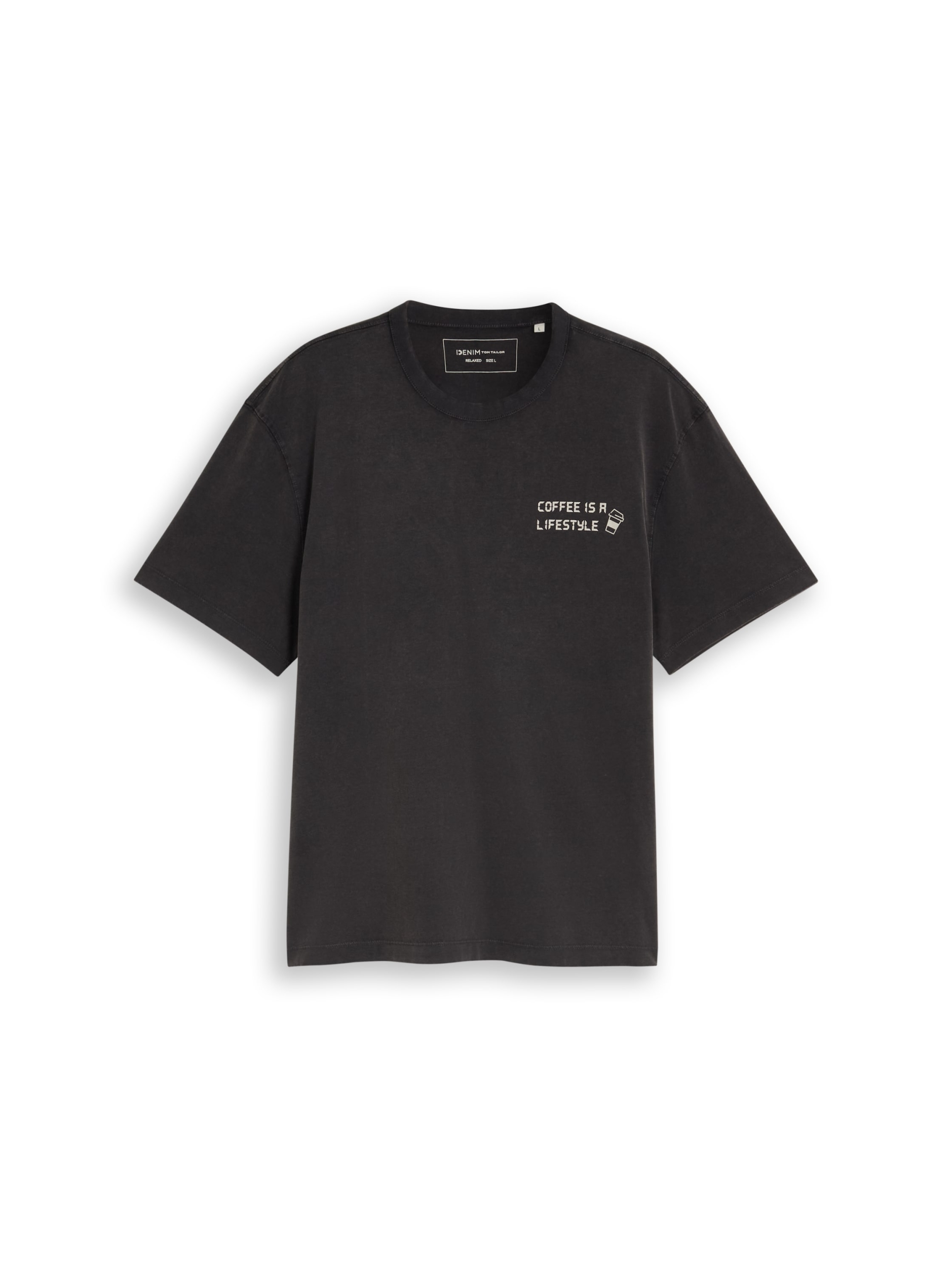 relaxed overdye print t-shirt #1