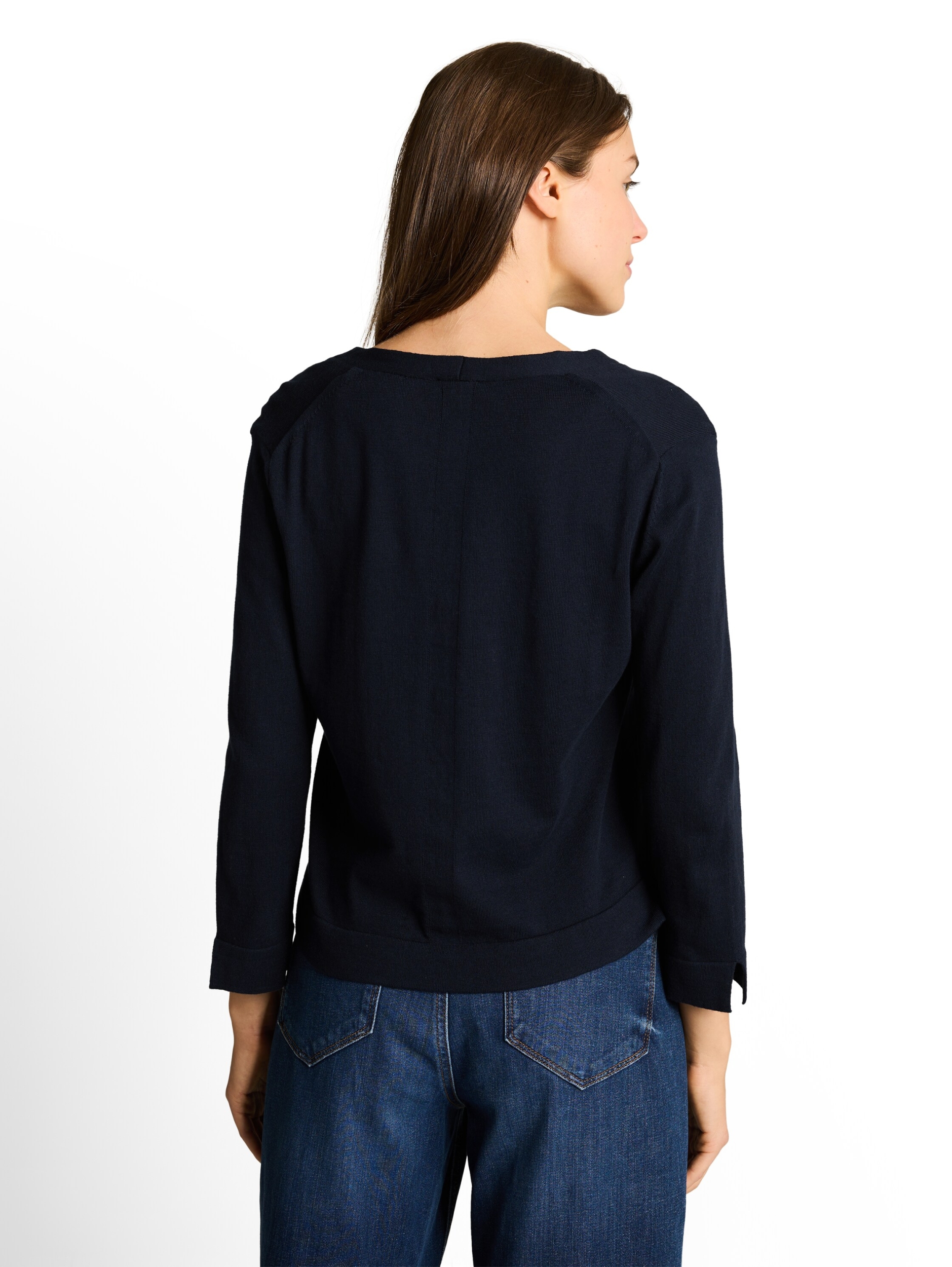 knit short v-neck cardigan #4