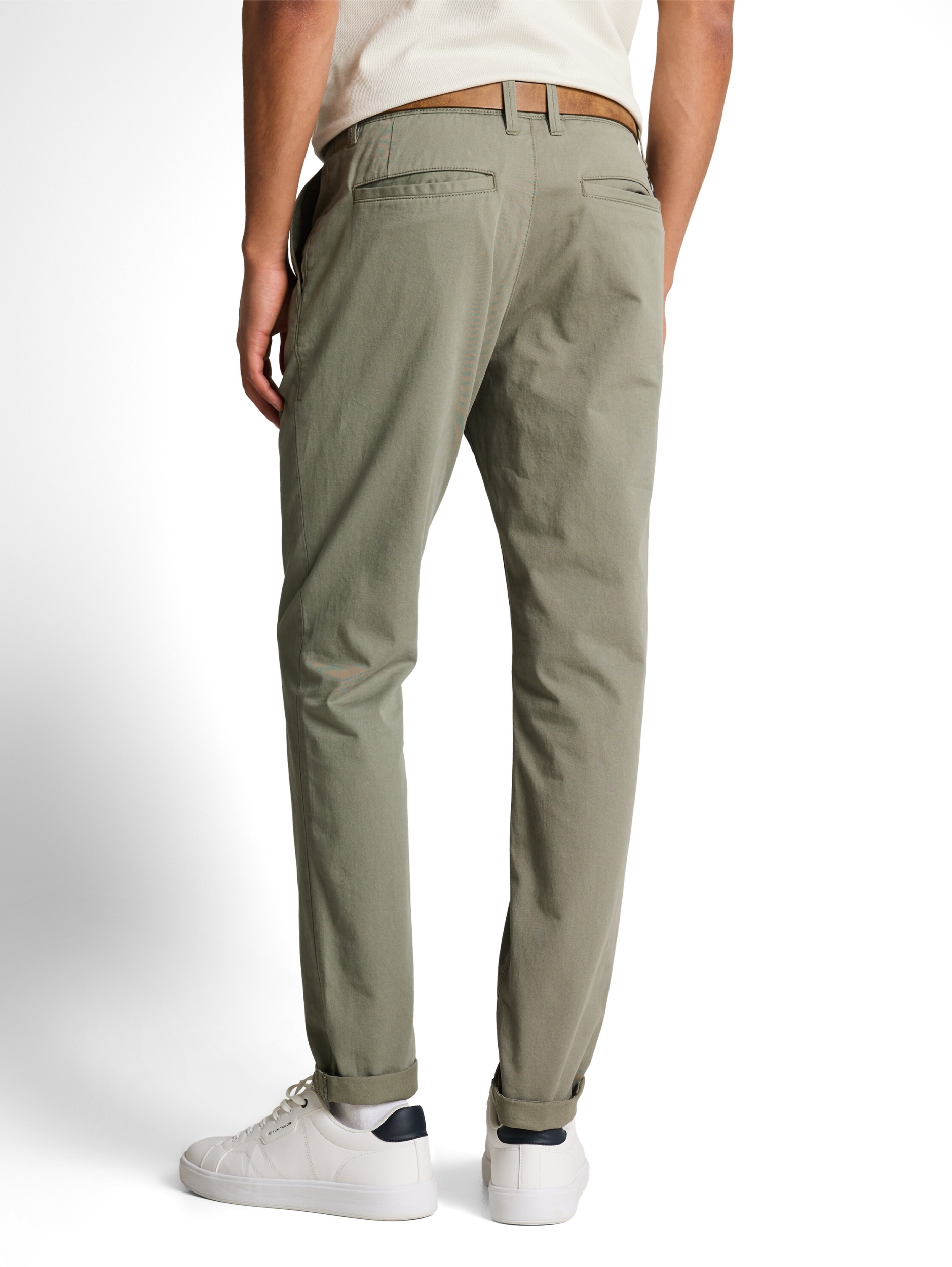 slim chino with belt #4