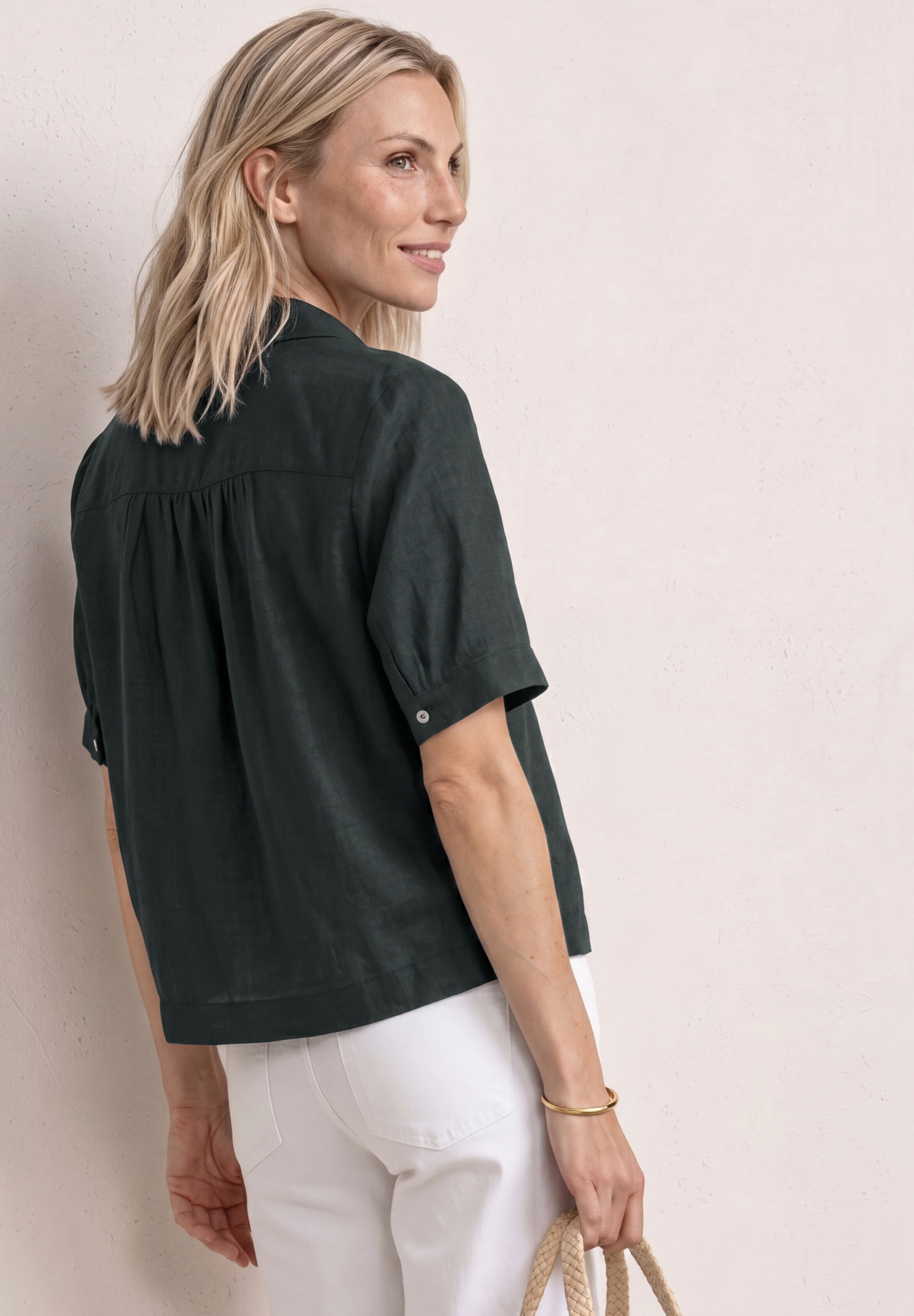 LTD QR buttoned shirtcollar bl #4