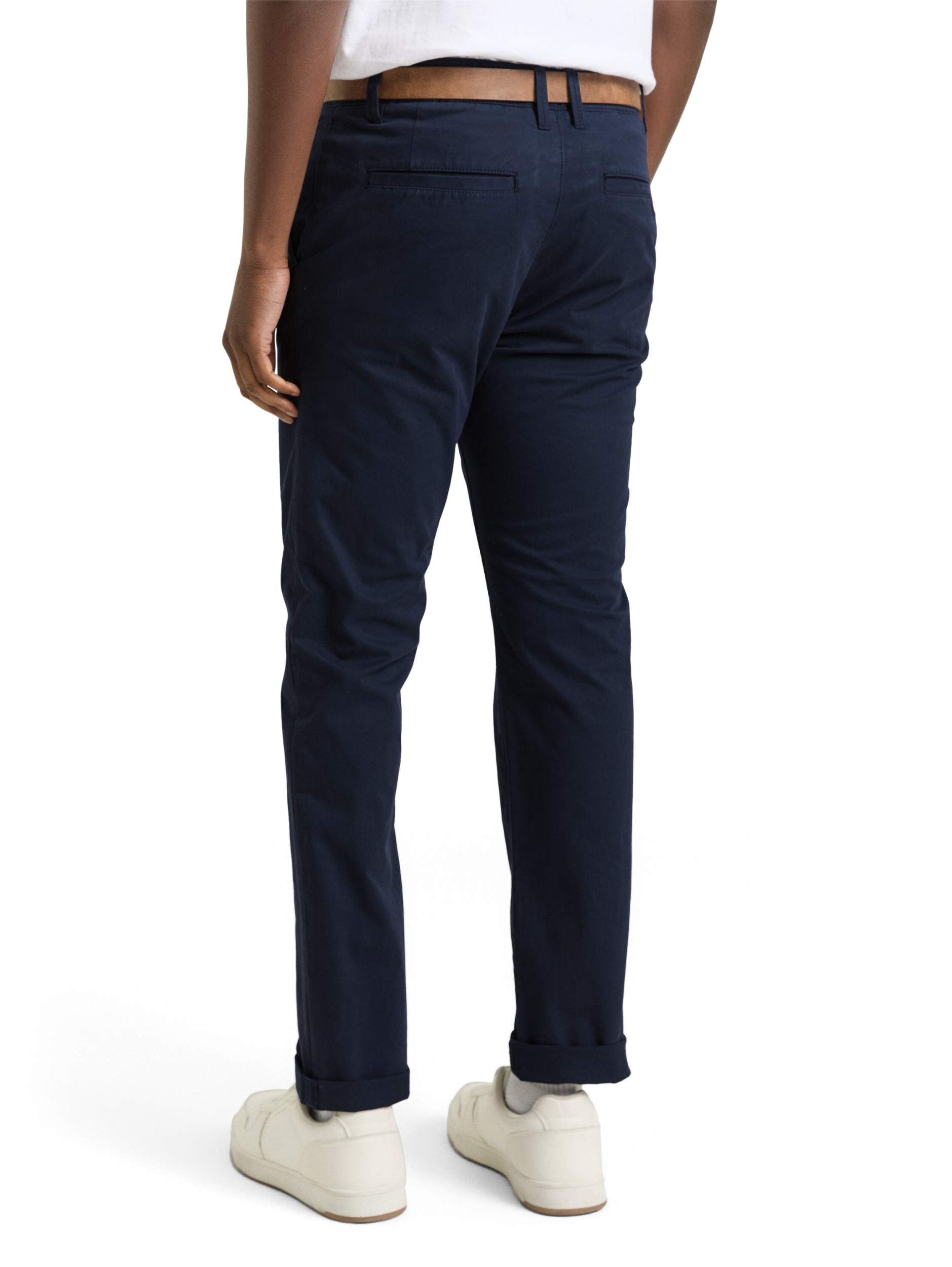 Slim Chino with belt #4