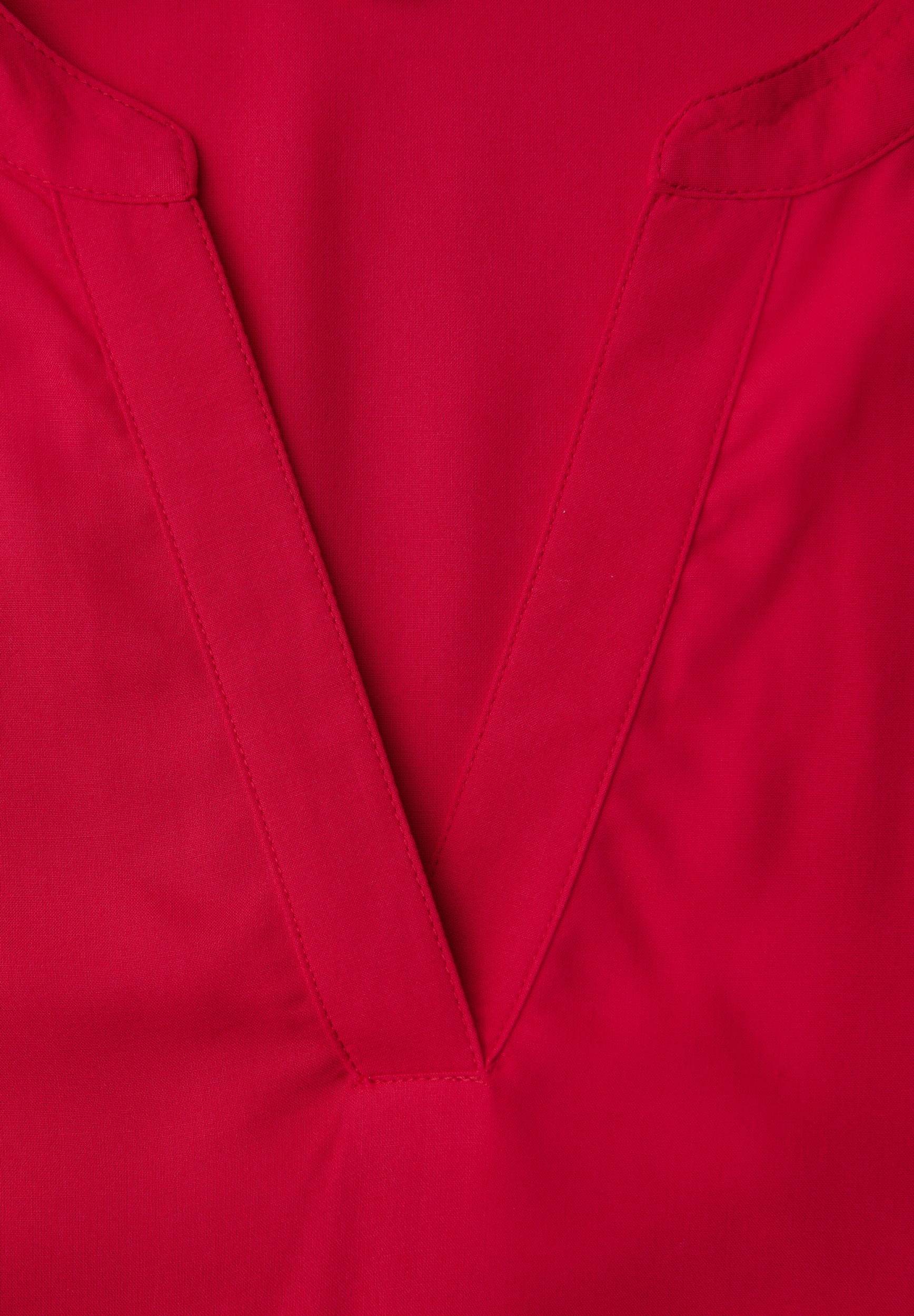 QR Splitneck blouse w turn-up #2