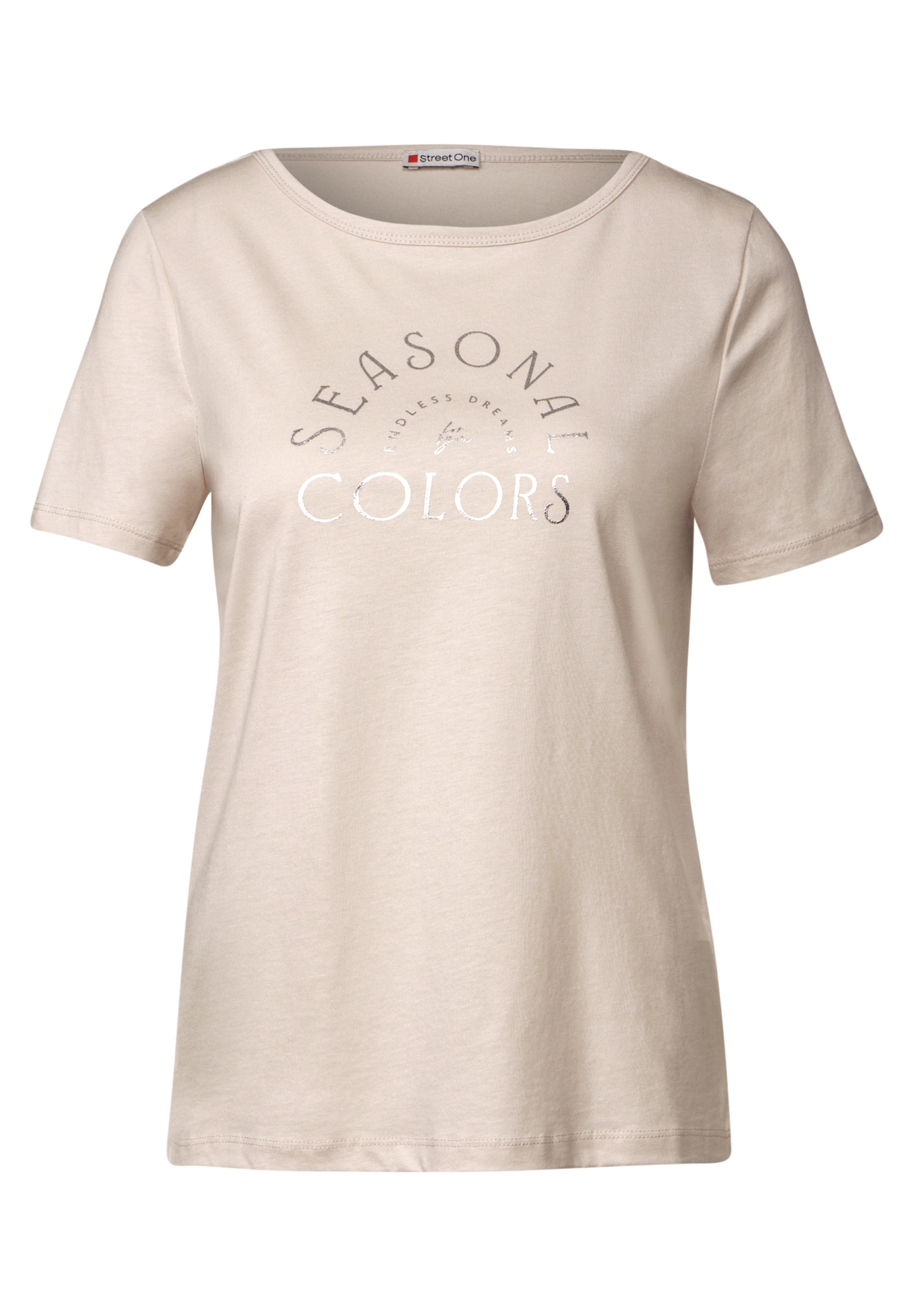 LTD QR basic partprint shirt #1