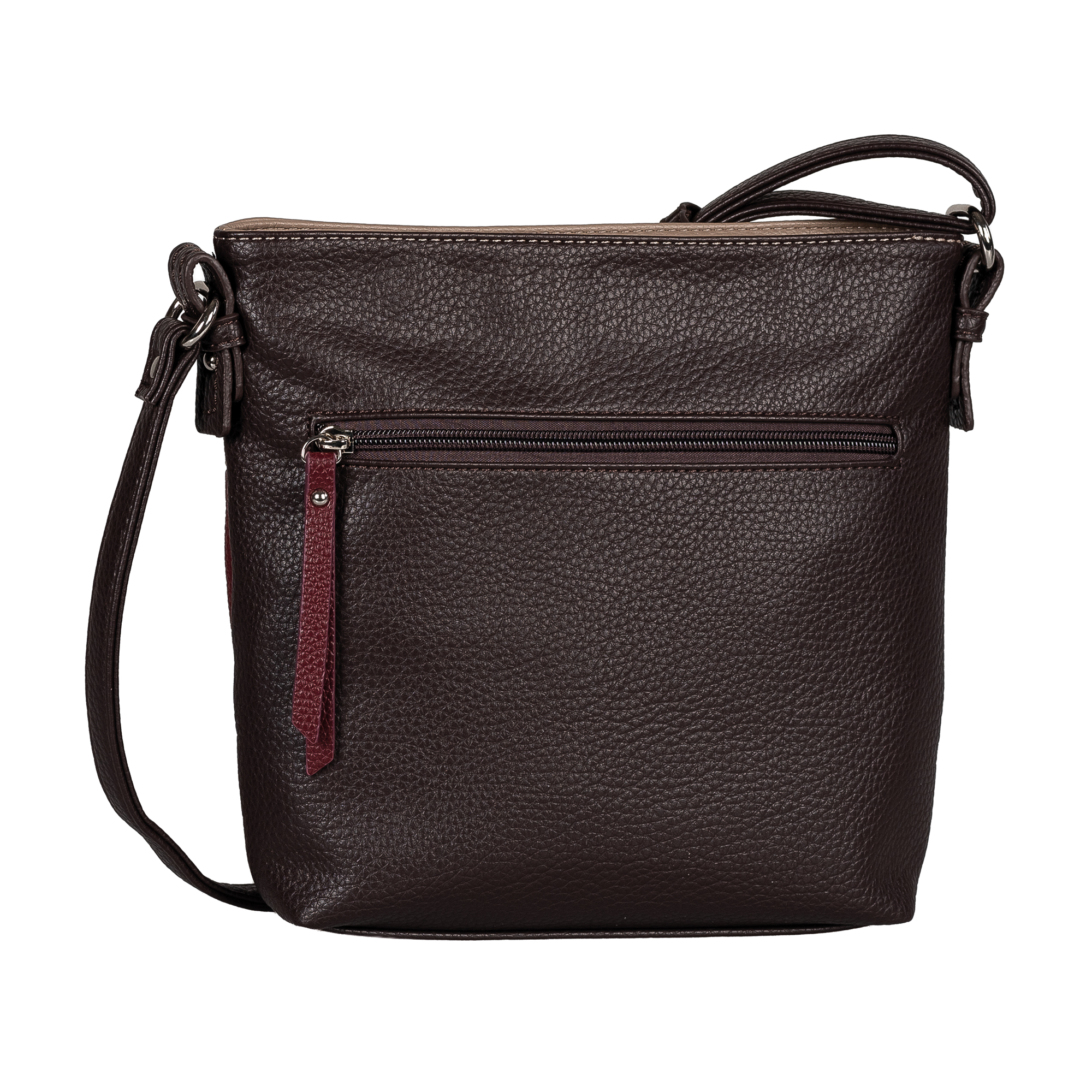 Ellen, Cross bag M, dark brown #2