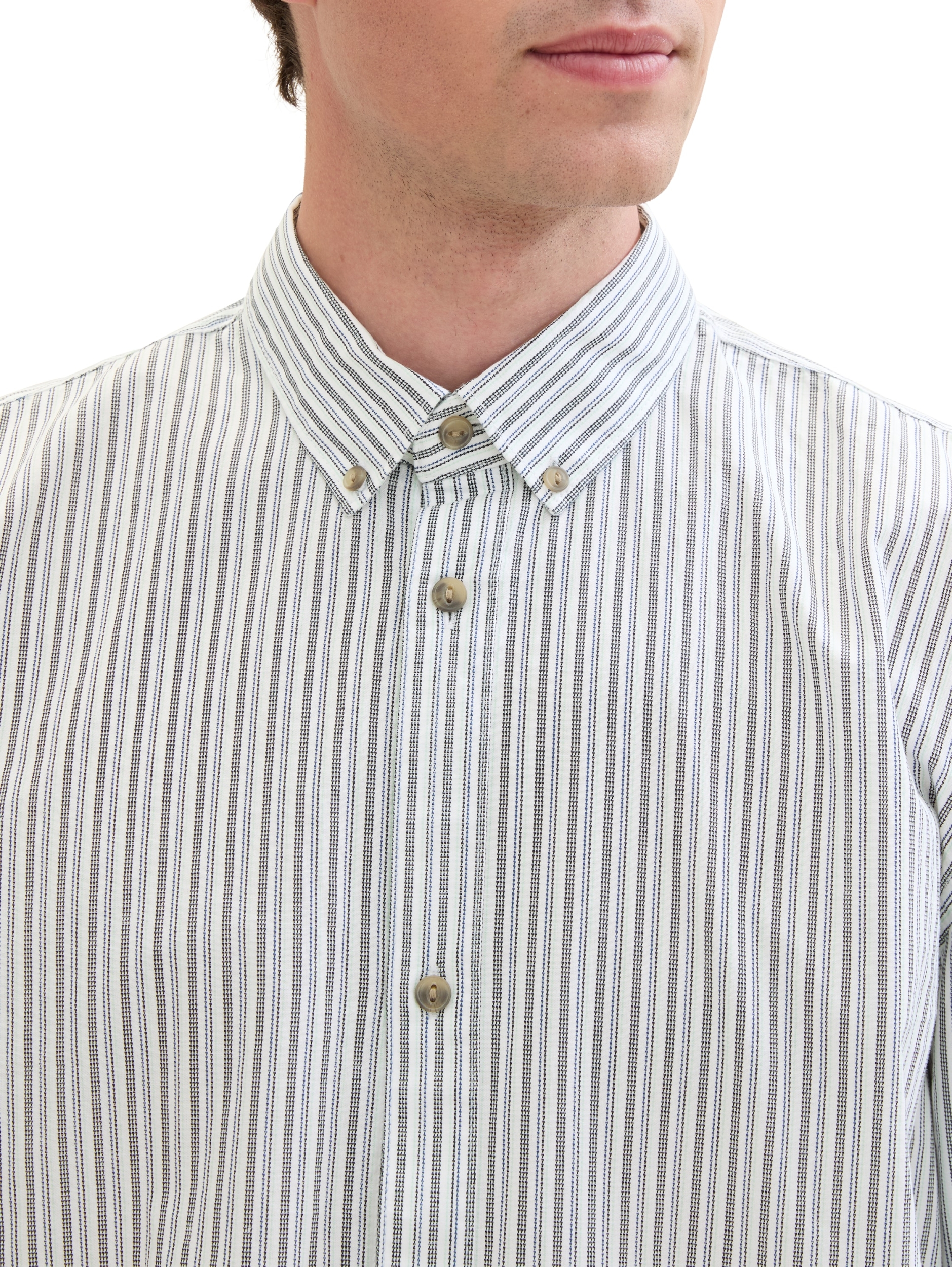 Poplin Hemd mit Print #7