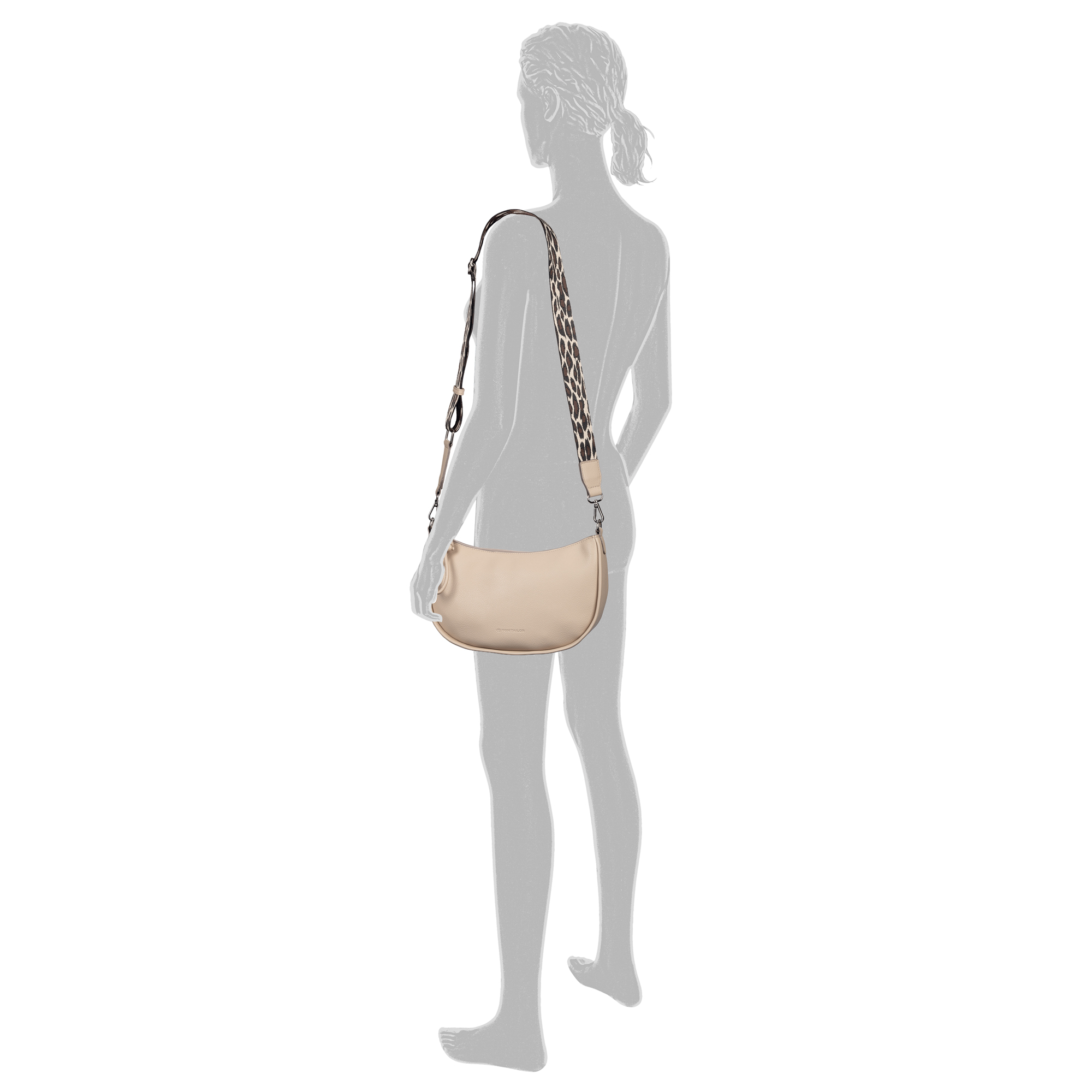 Tatiana, Banana bag, beige #4