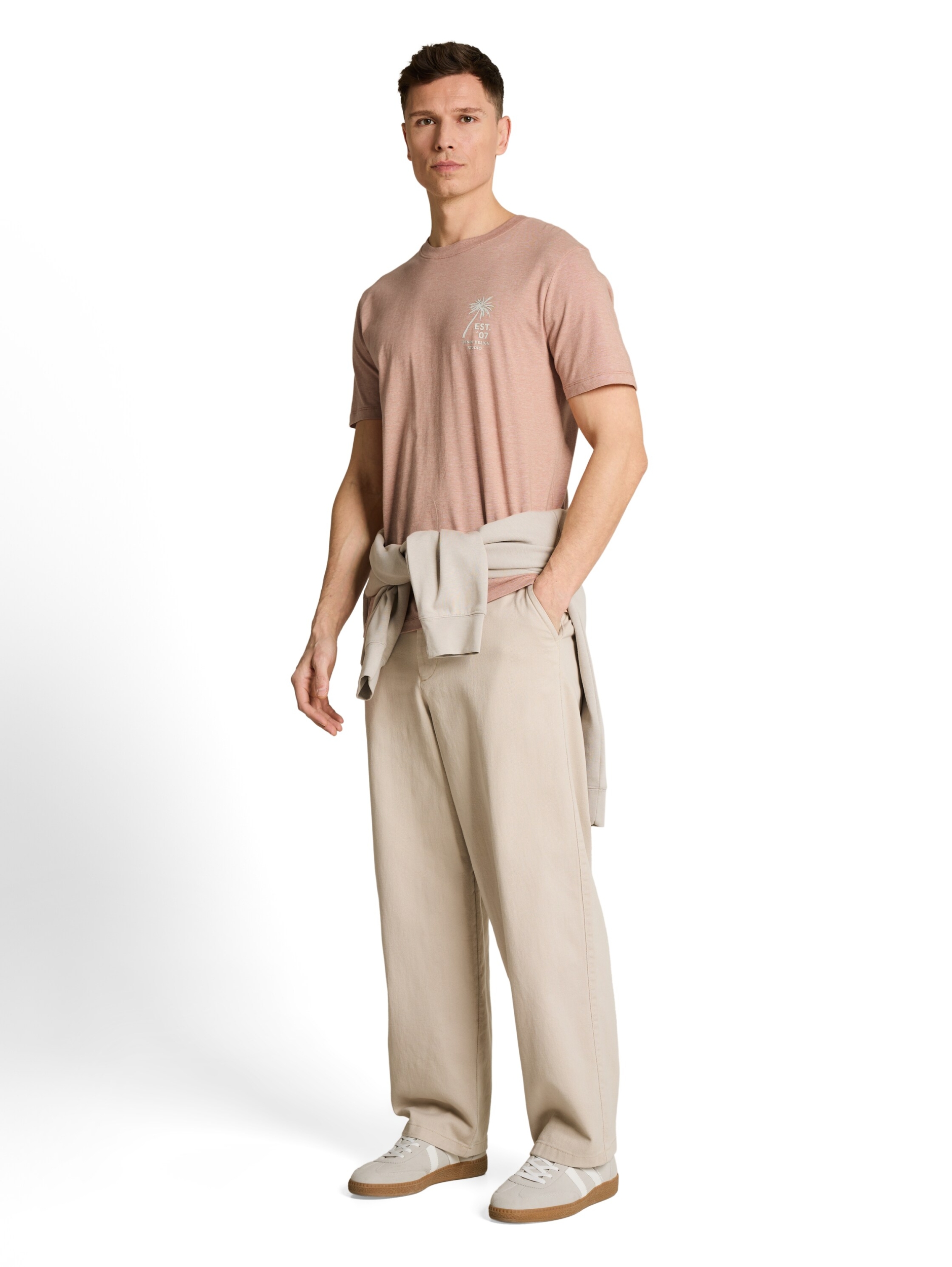 fine stripe printed t-shirt #3