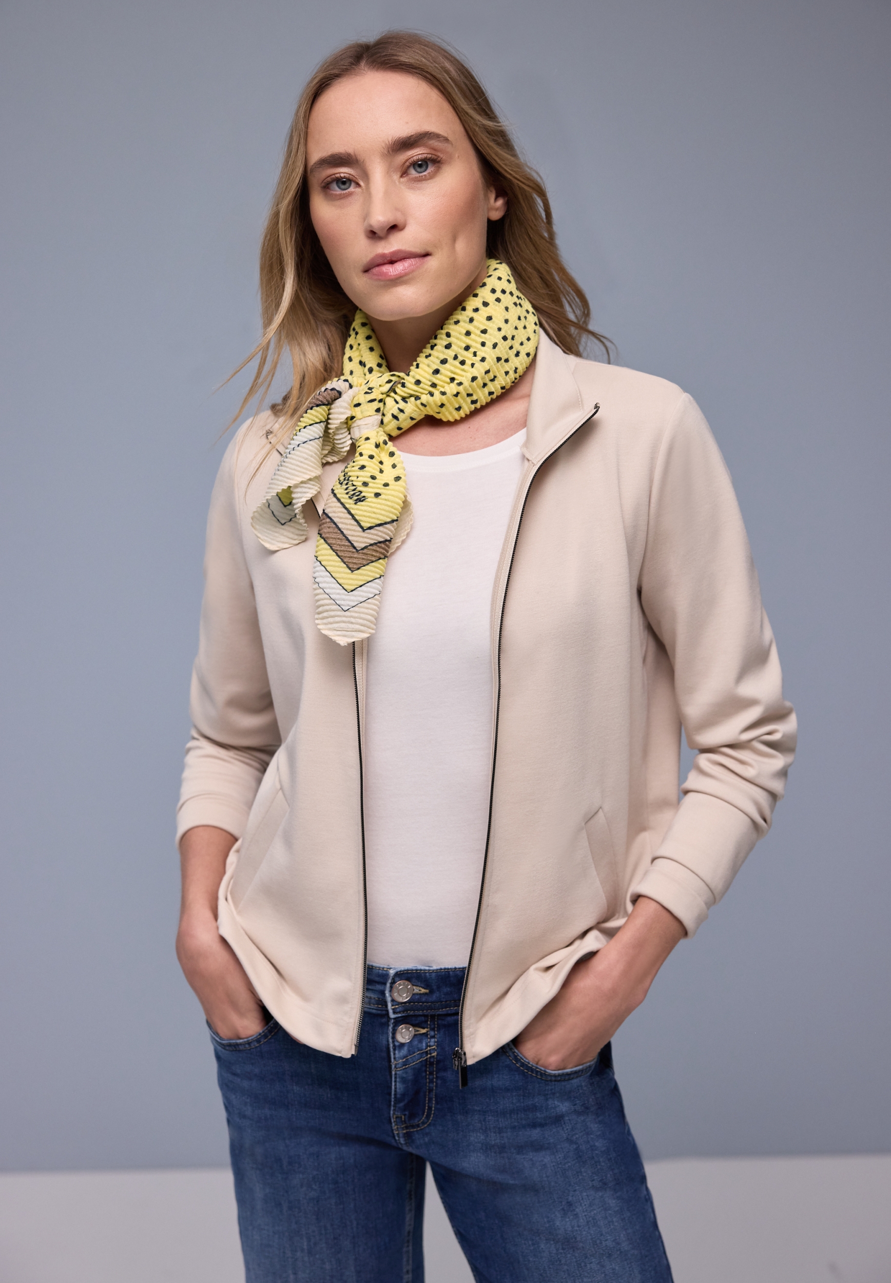 Pleat Print Nikki Square #5