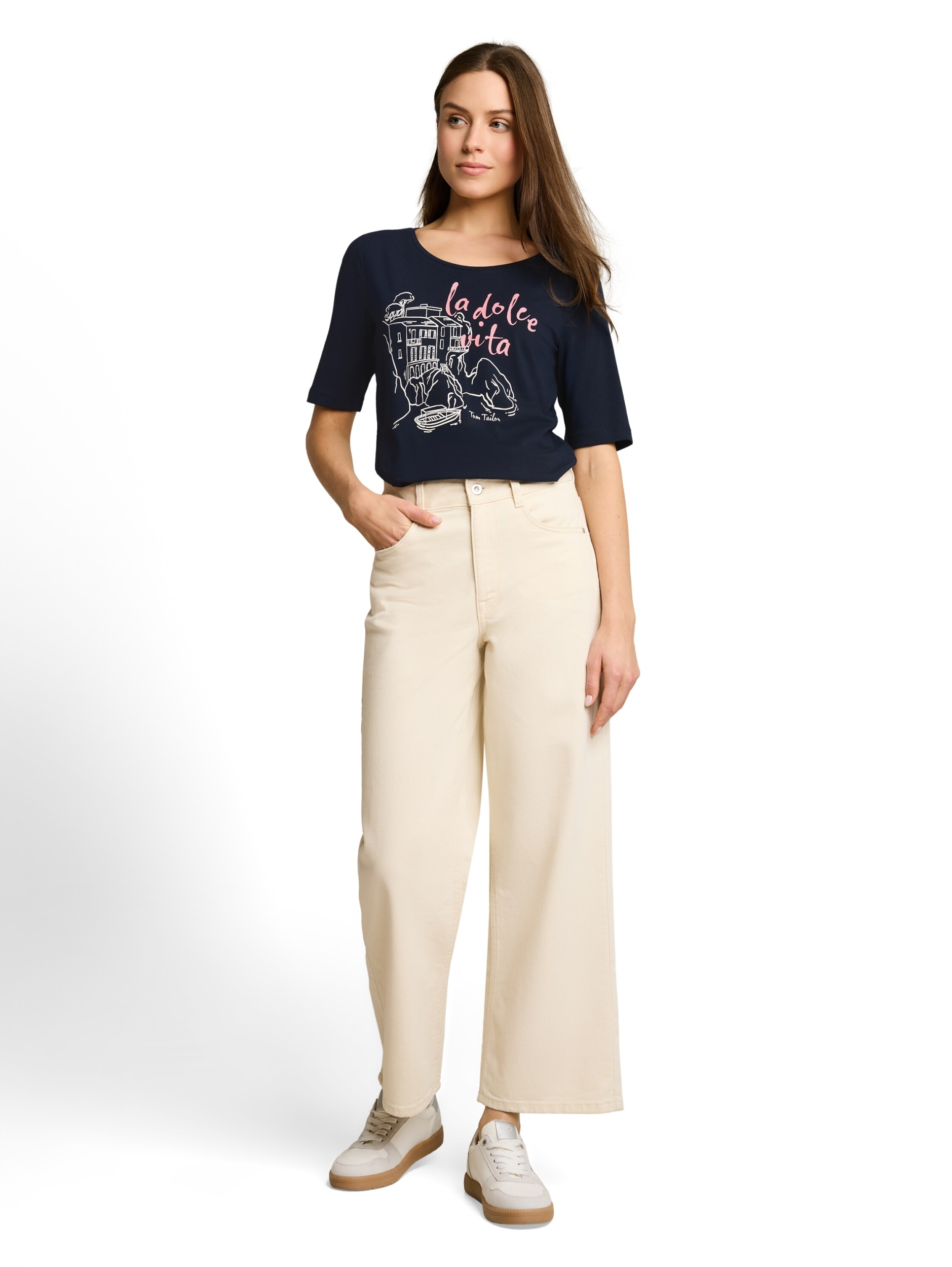 T-shirt crew neck with print #3