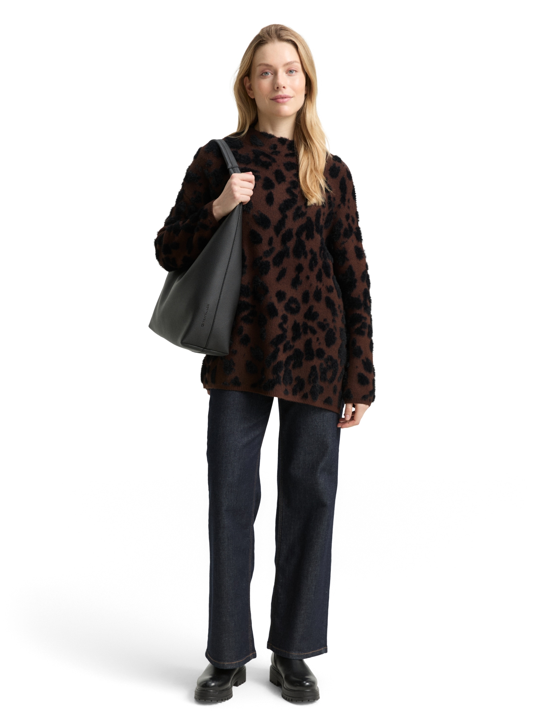 knit featheryarn jacquard pull #3