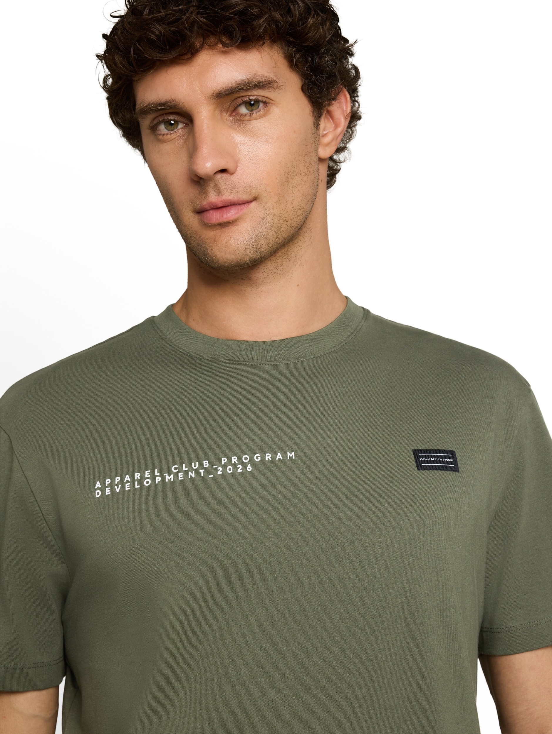 relaxed applicated print t-shi #5