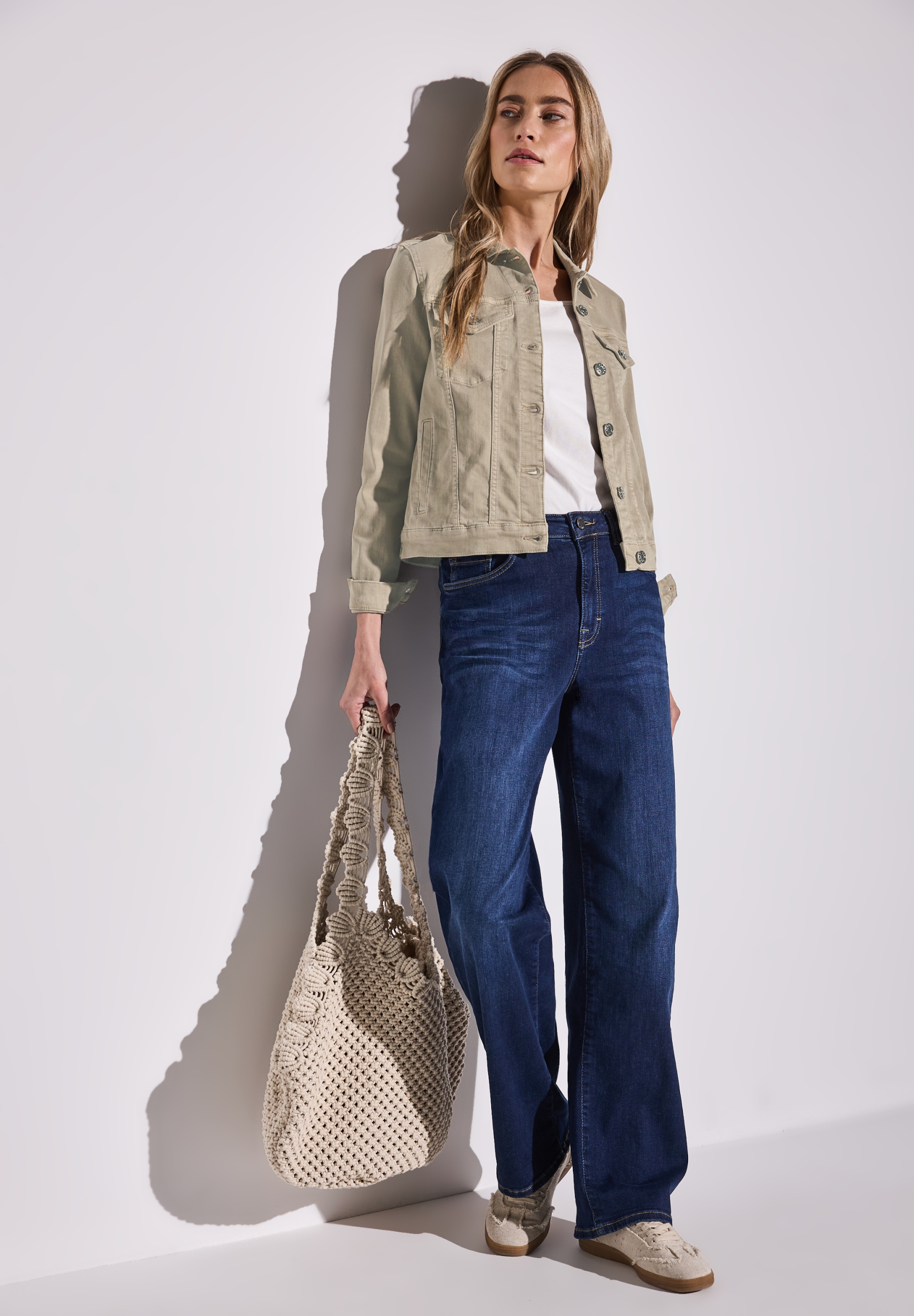 QR Denim-Jacket.beige #5