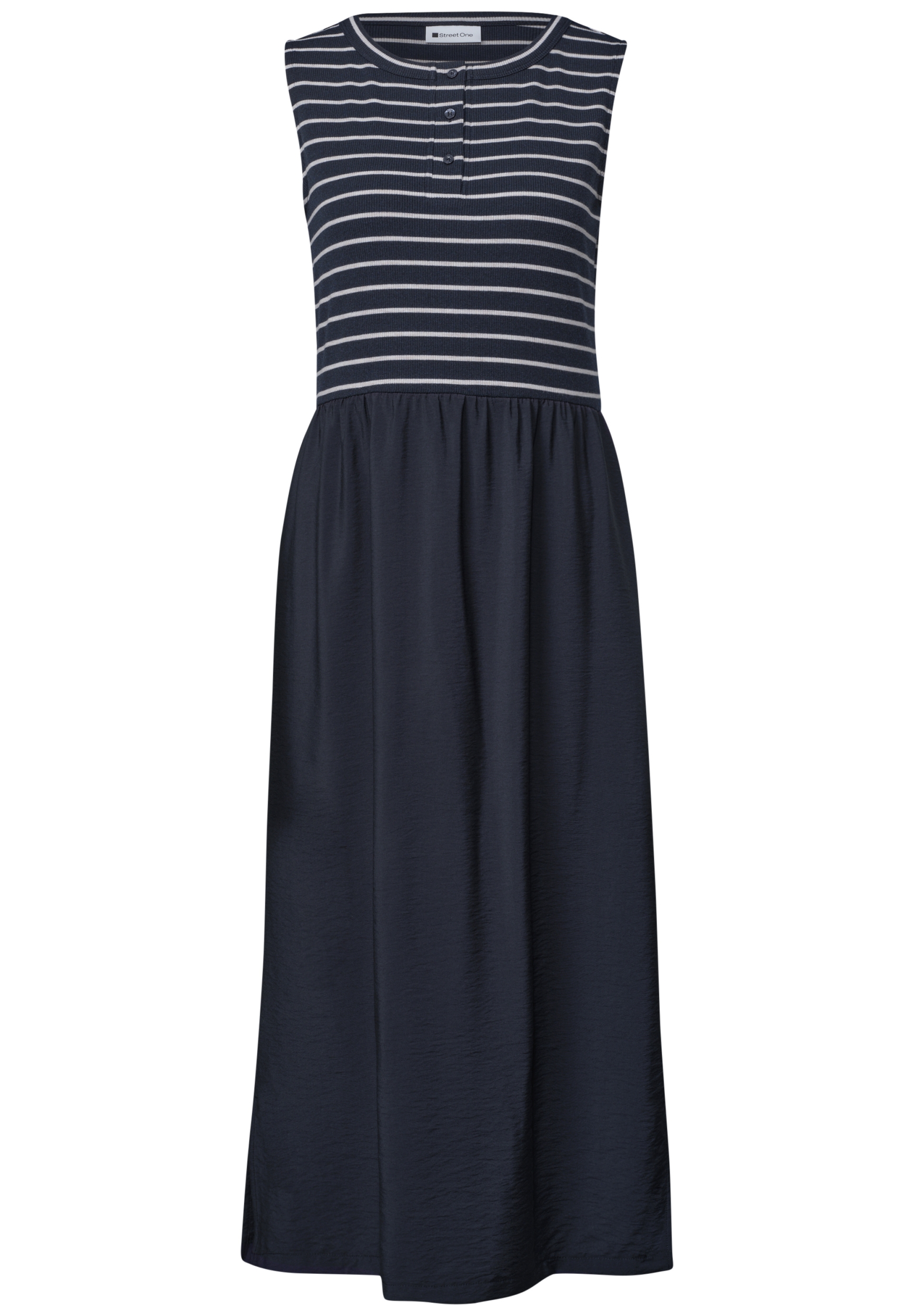 Mat Mix Dress_striped #1
