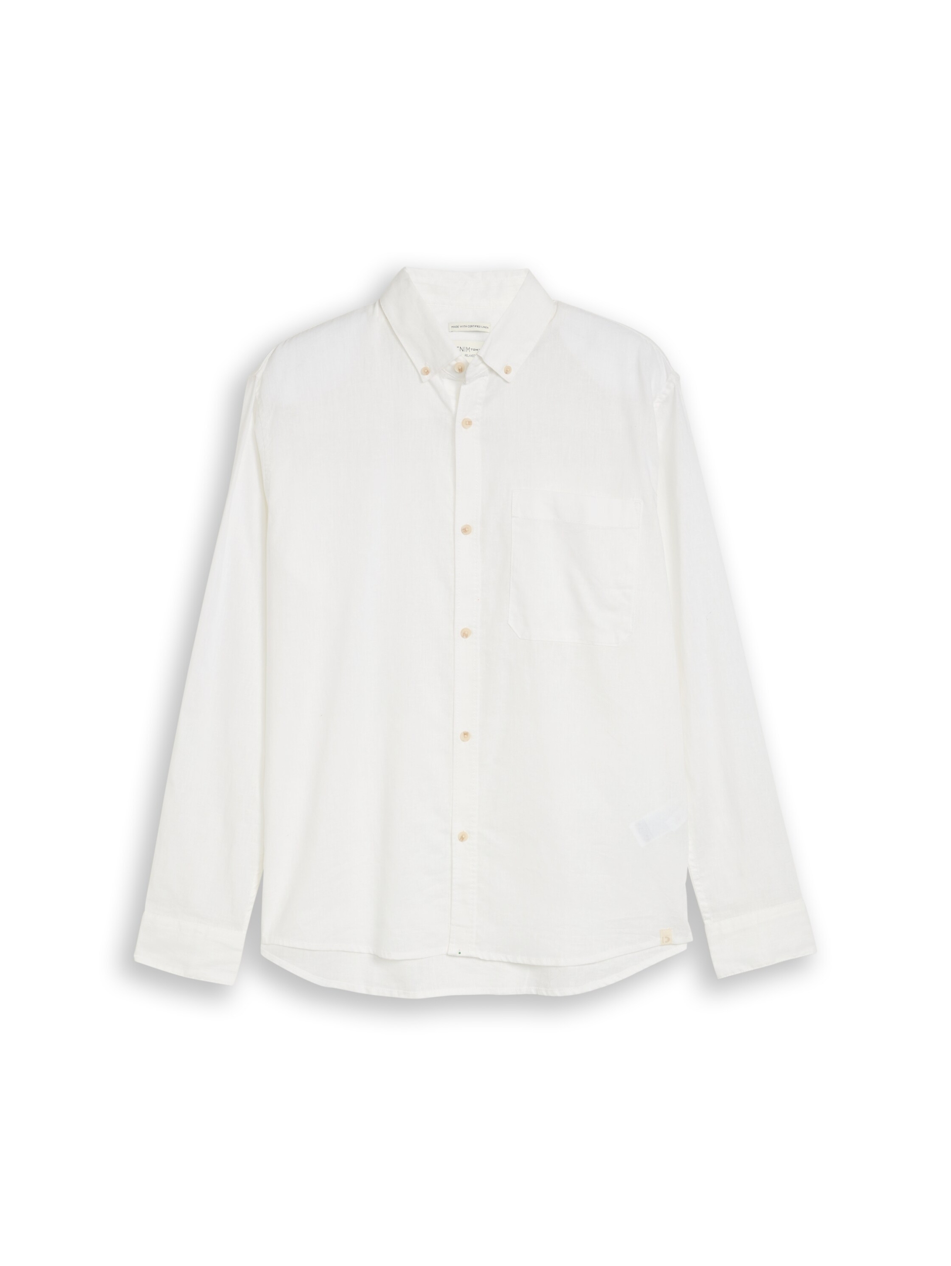 relaxed cotton linen shirt #1