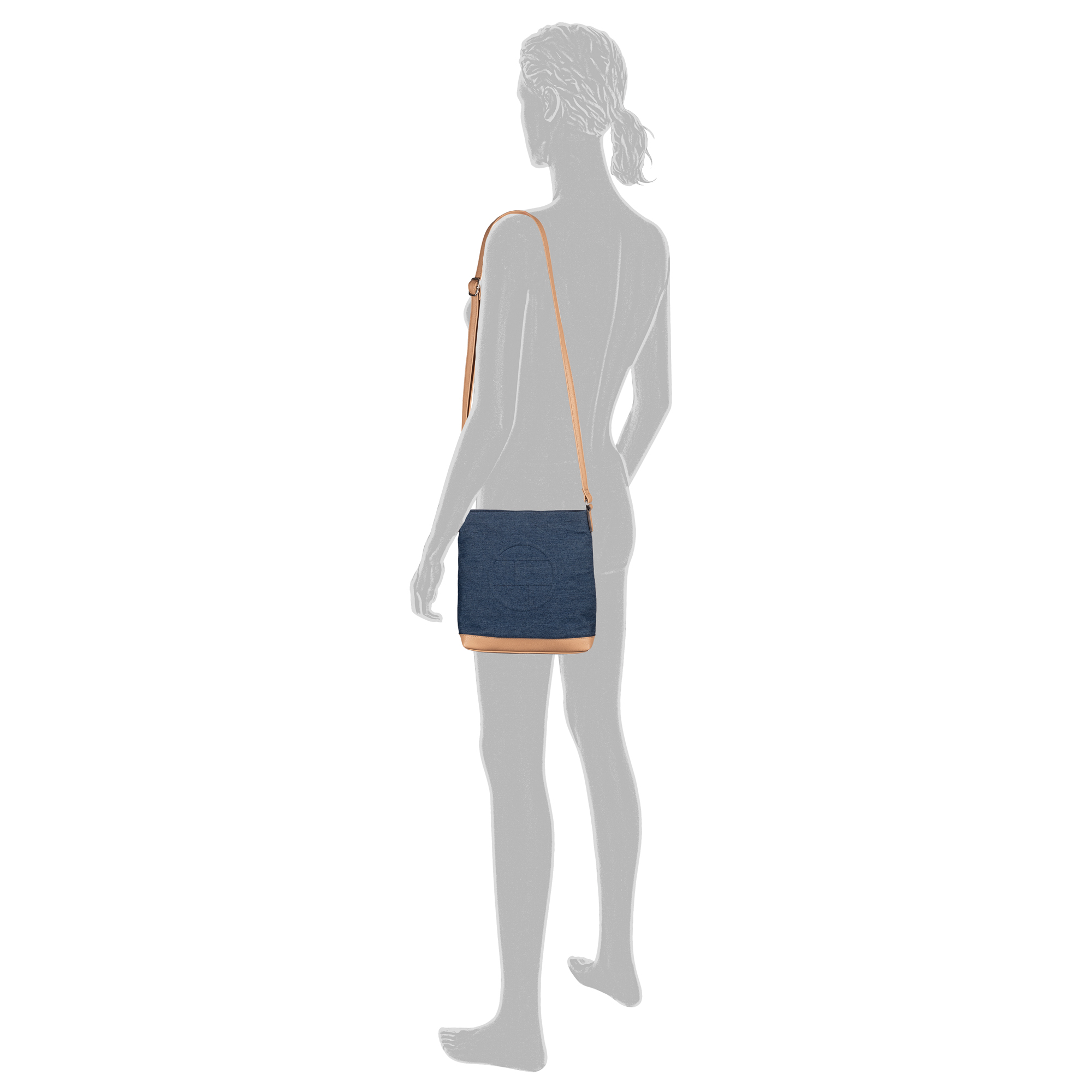 Gilda, Cross bag S, denim blue #4