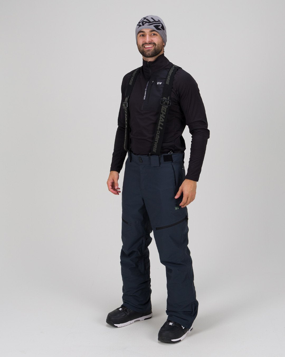 SCORE-R26 Mens snowpant with elastic straps #1
