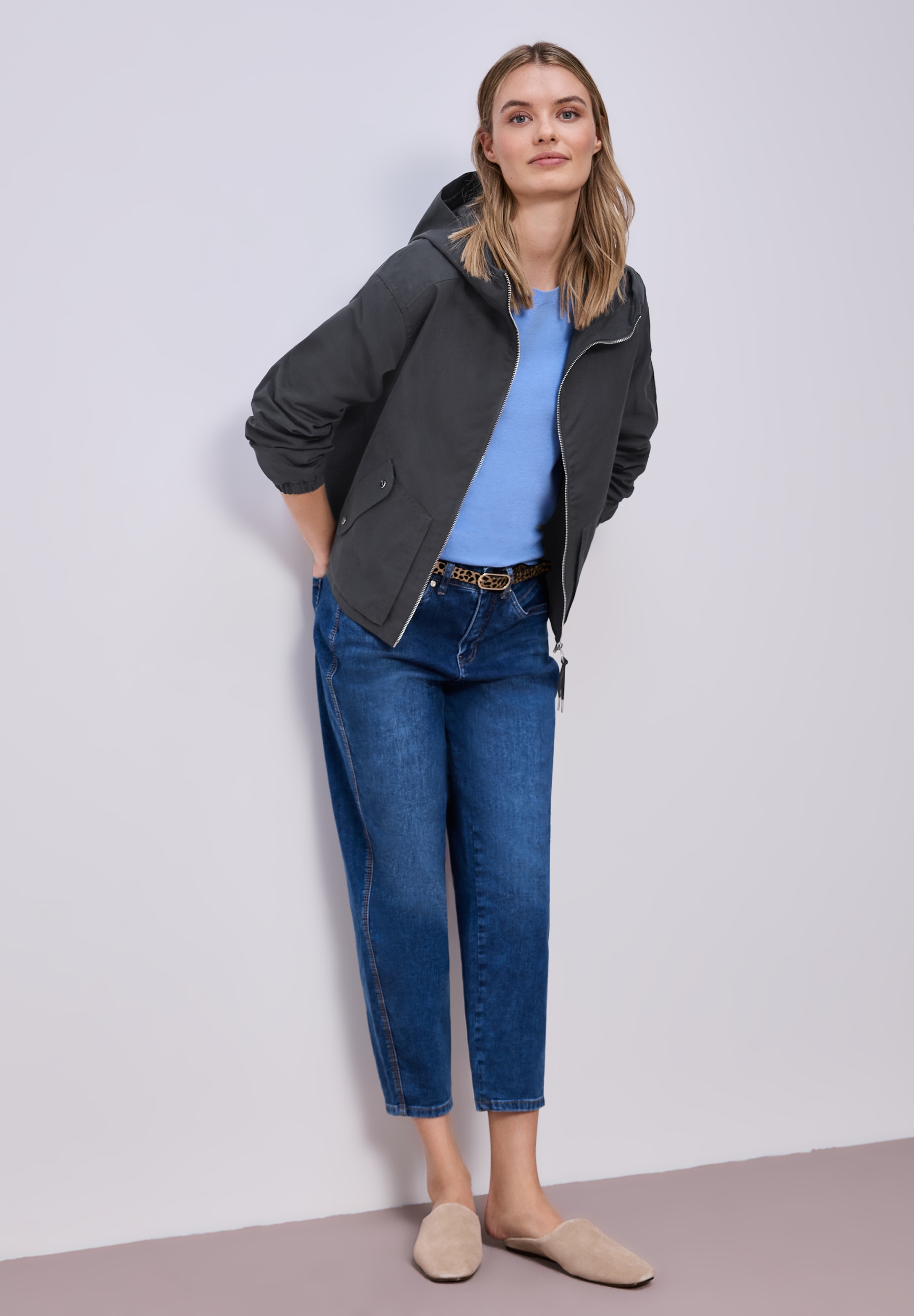 Short Cotton Jkt w. Hoody #5