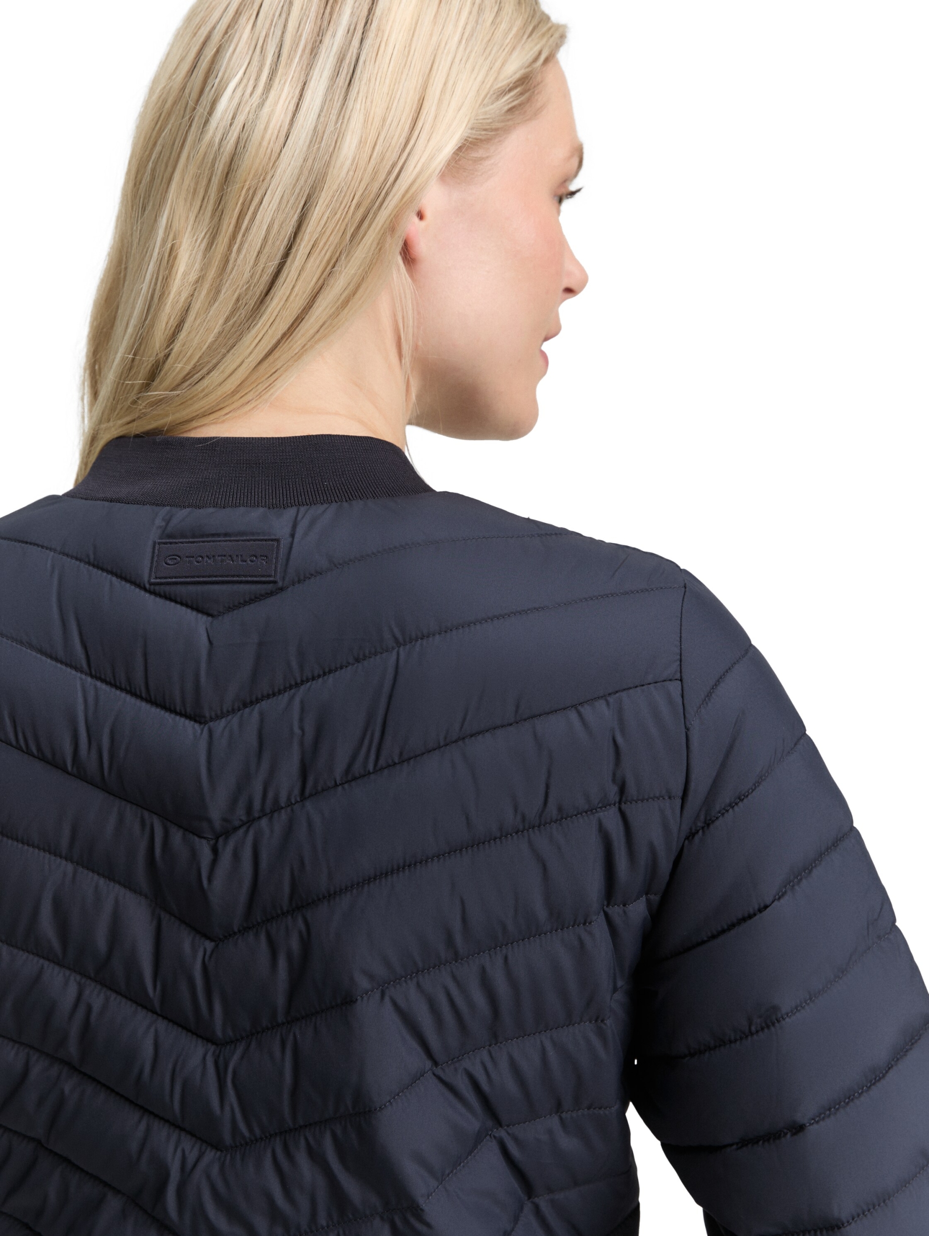 padded bomber collar jacket #6