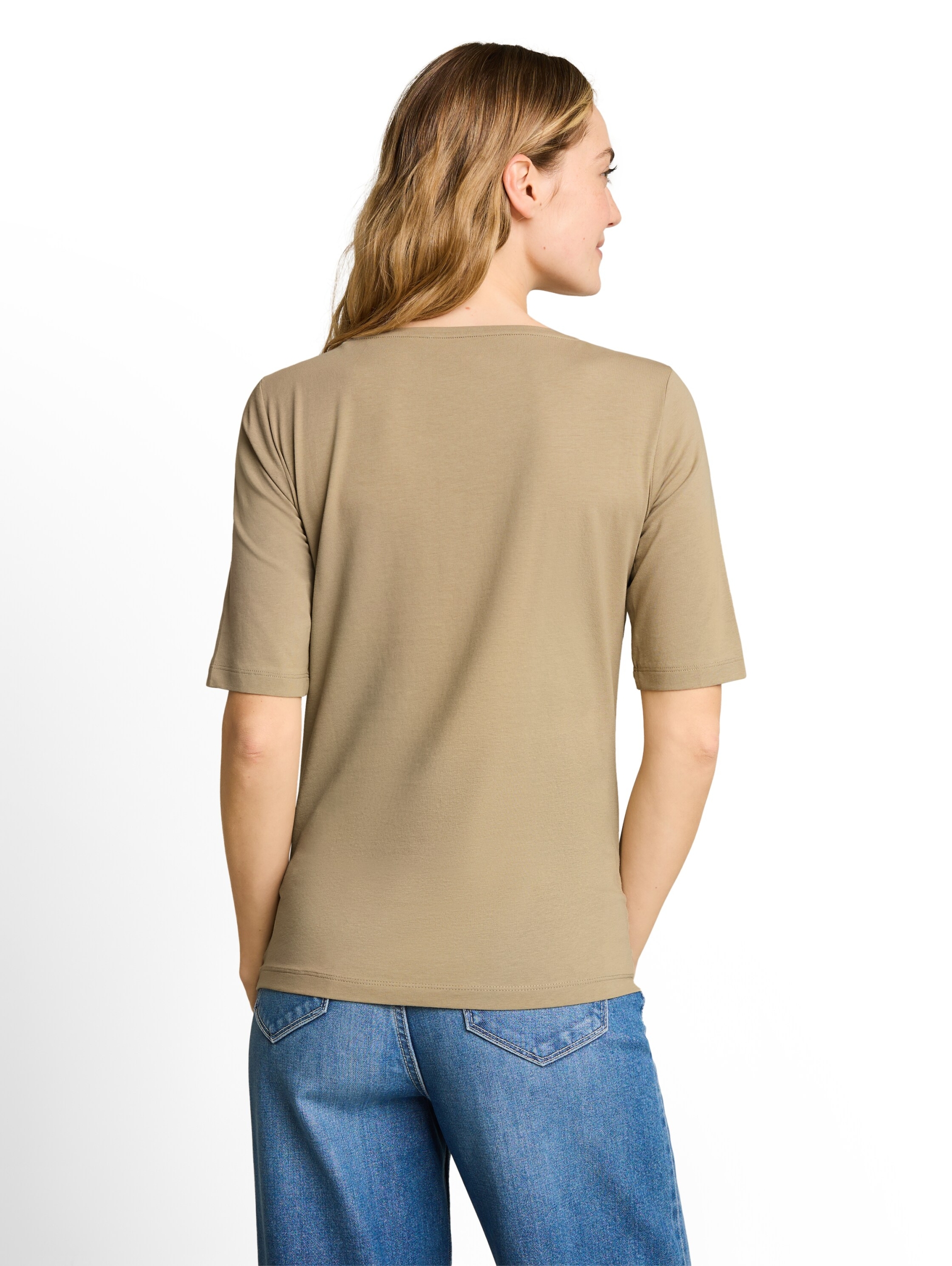 T-shirt crew neck with print #4