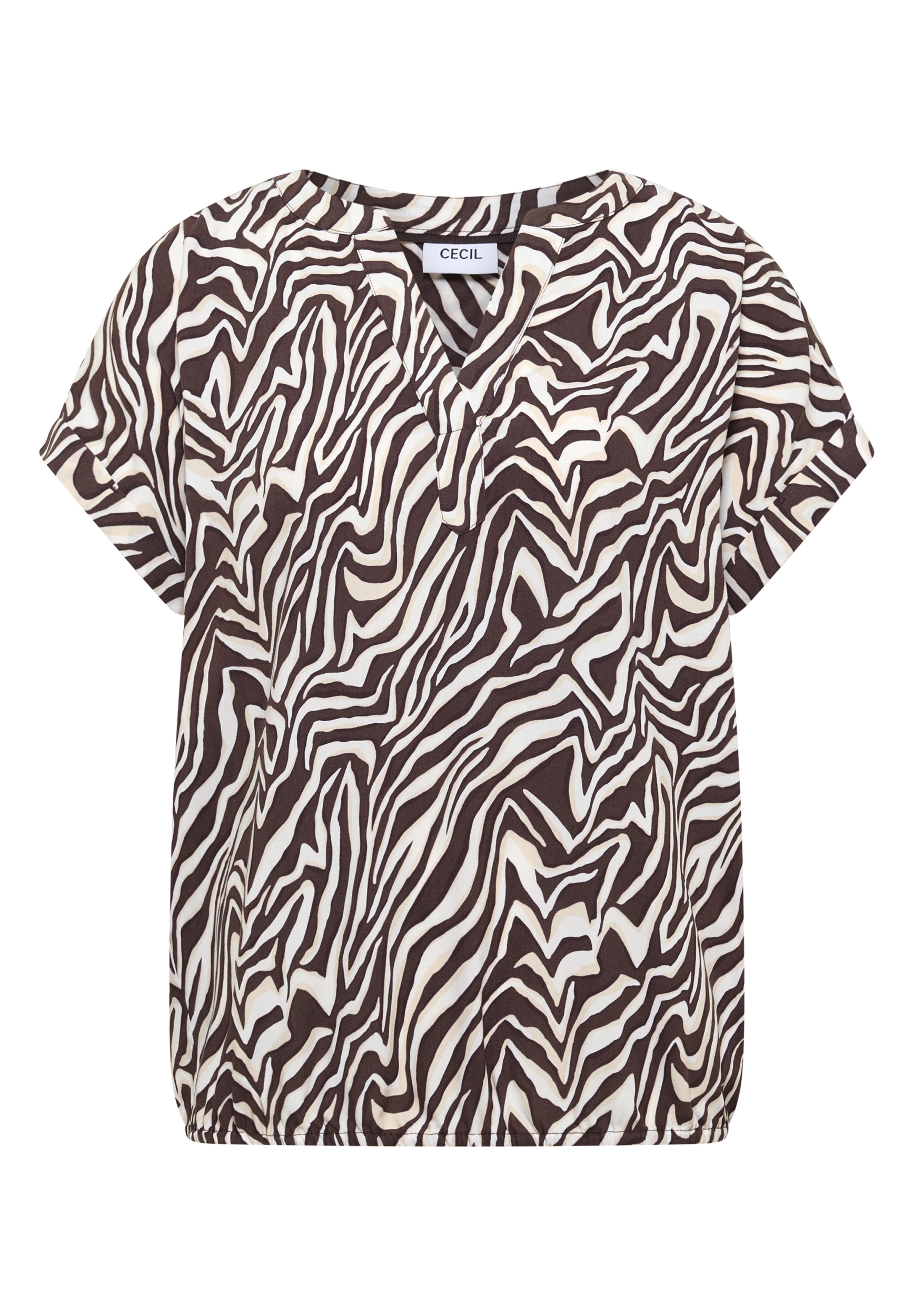 EOS_small zebra Printed Blouse #1