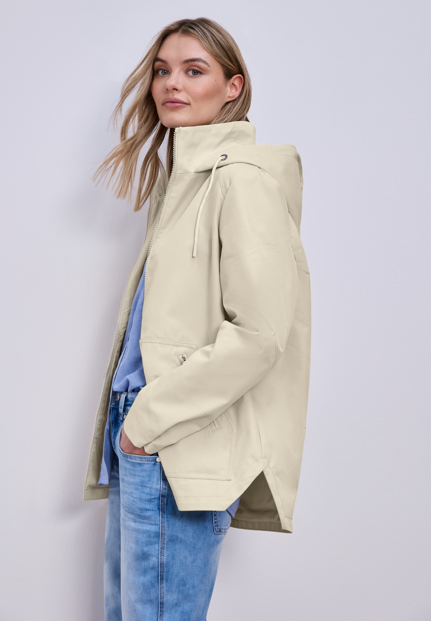 Mid Length Parka w. Hoody #6