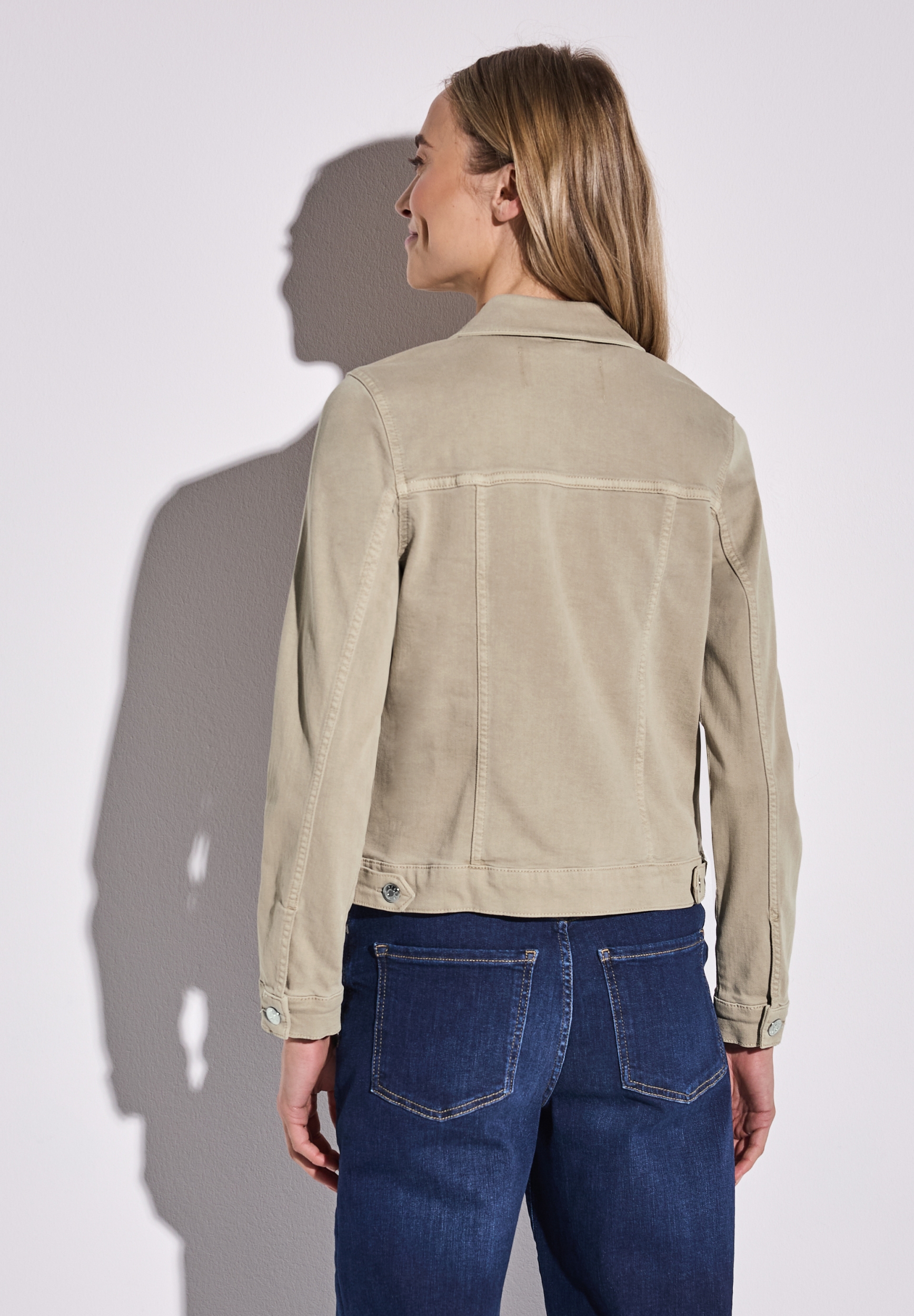 QR Denim-Jacket.beige #4