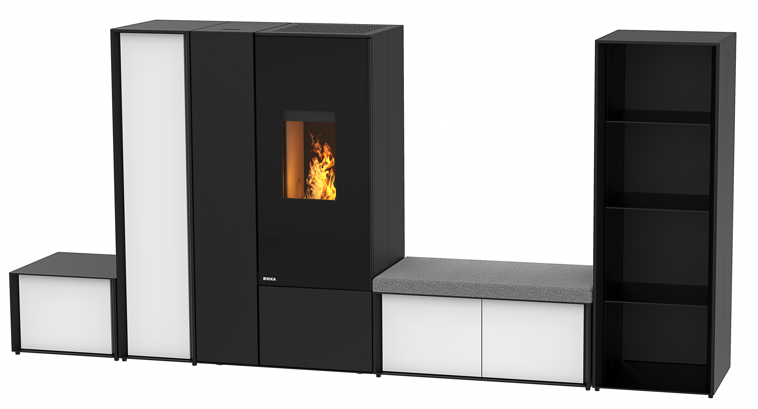 Connect Pellet E40, Alu schwarz, Korpus schwarz #2