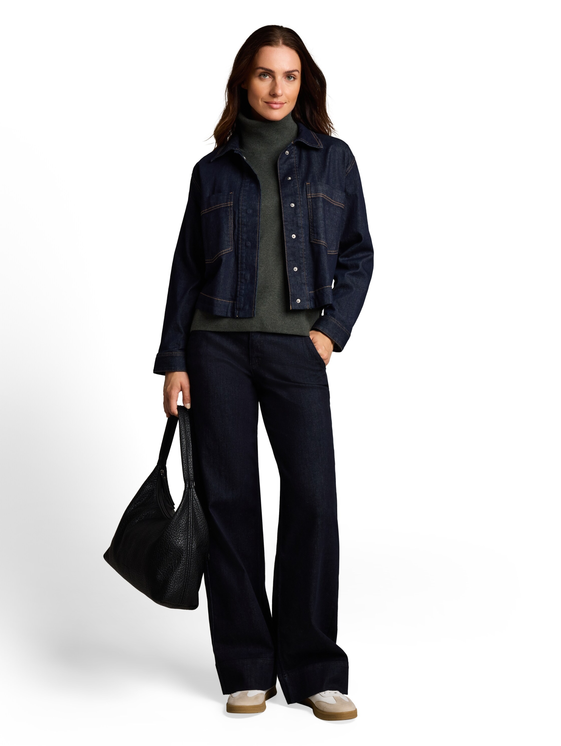 knit cashmere blend turtleneck #3