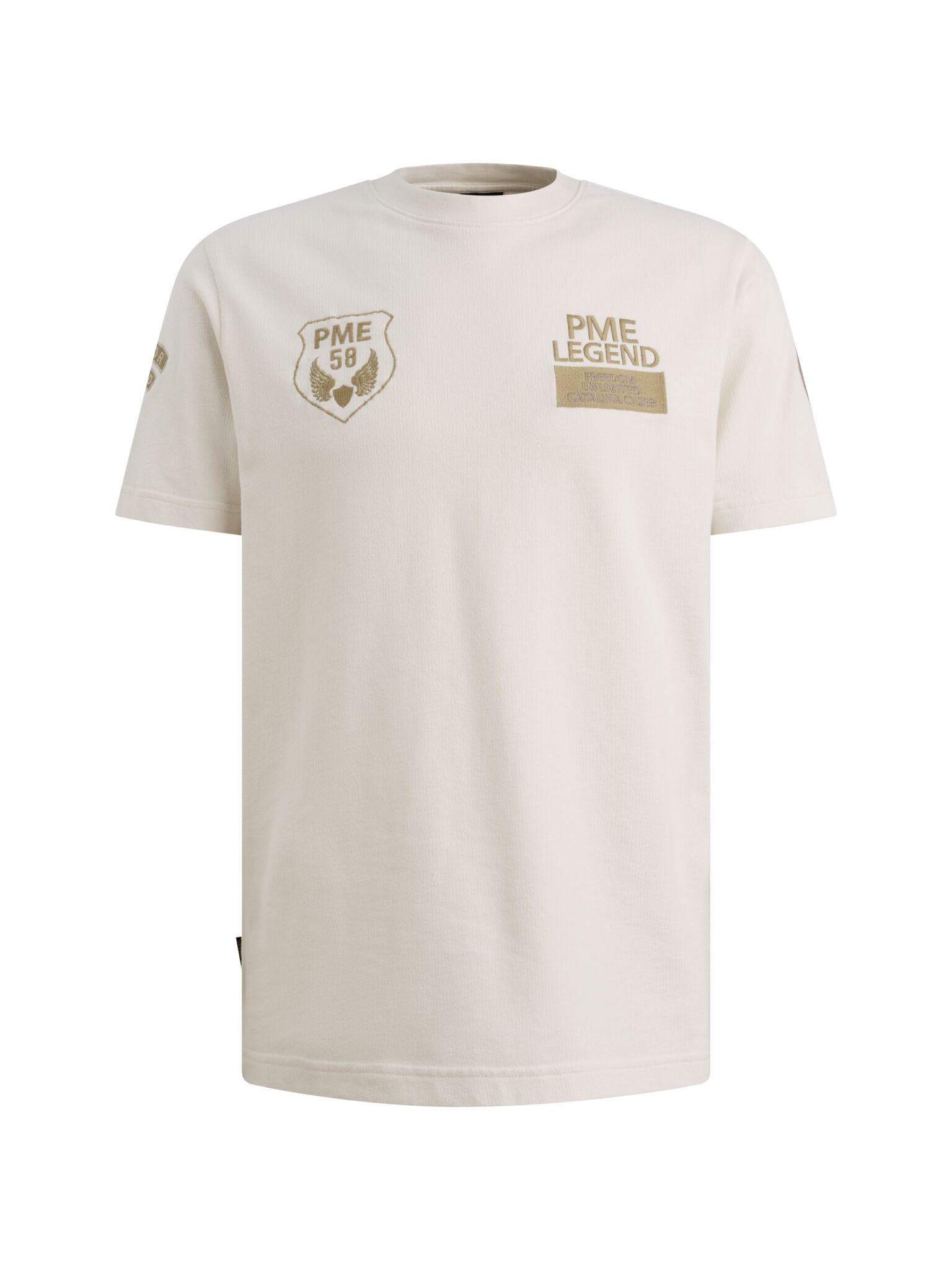 Short sleeve r-neck flat waffle je #1