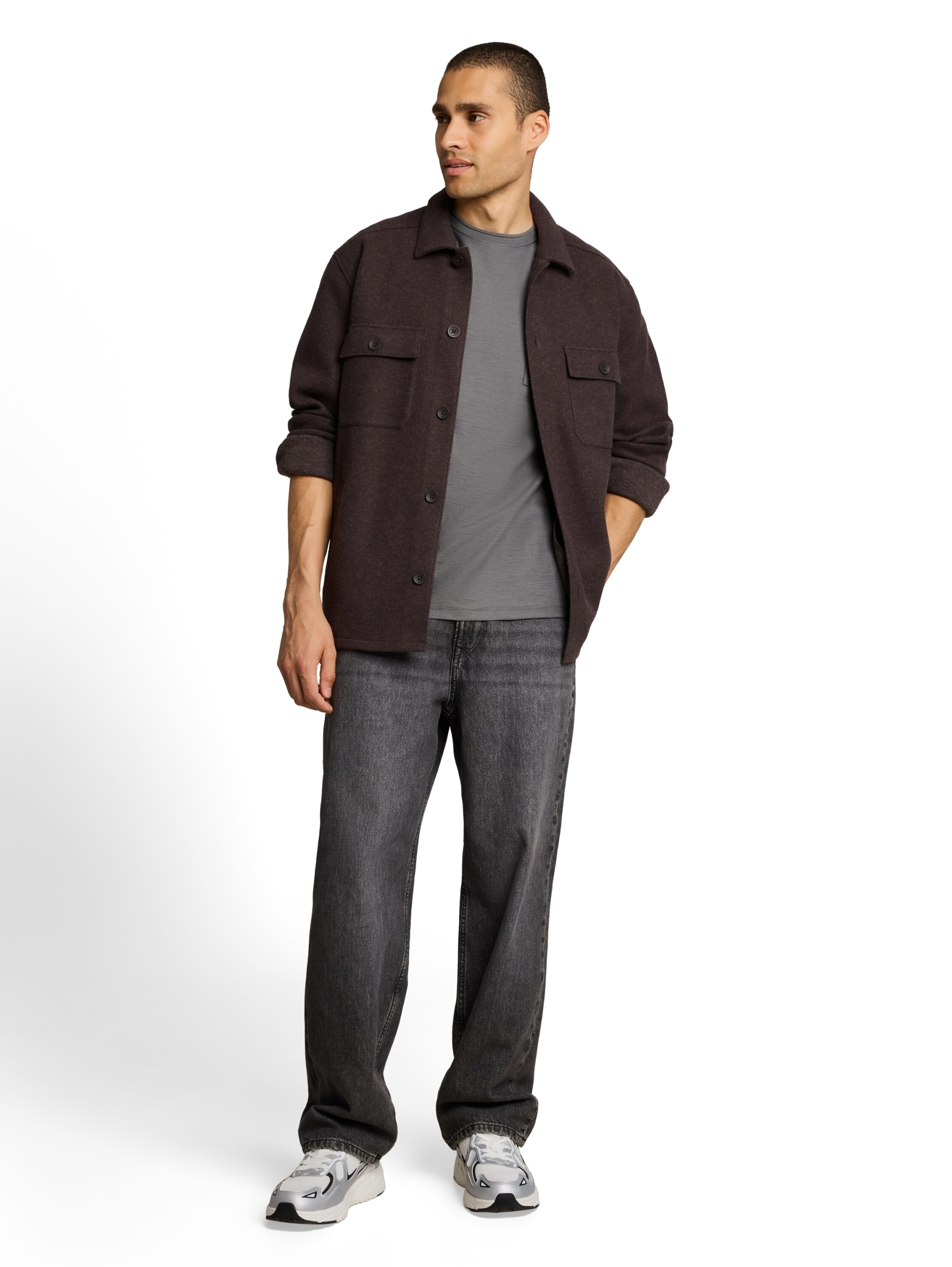structured t-shirt with pocket #3