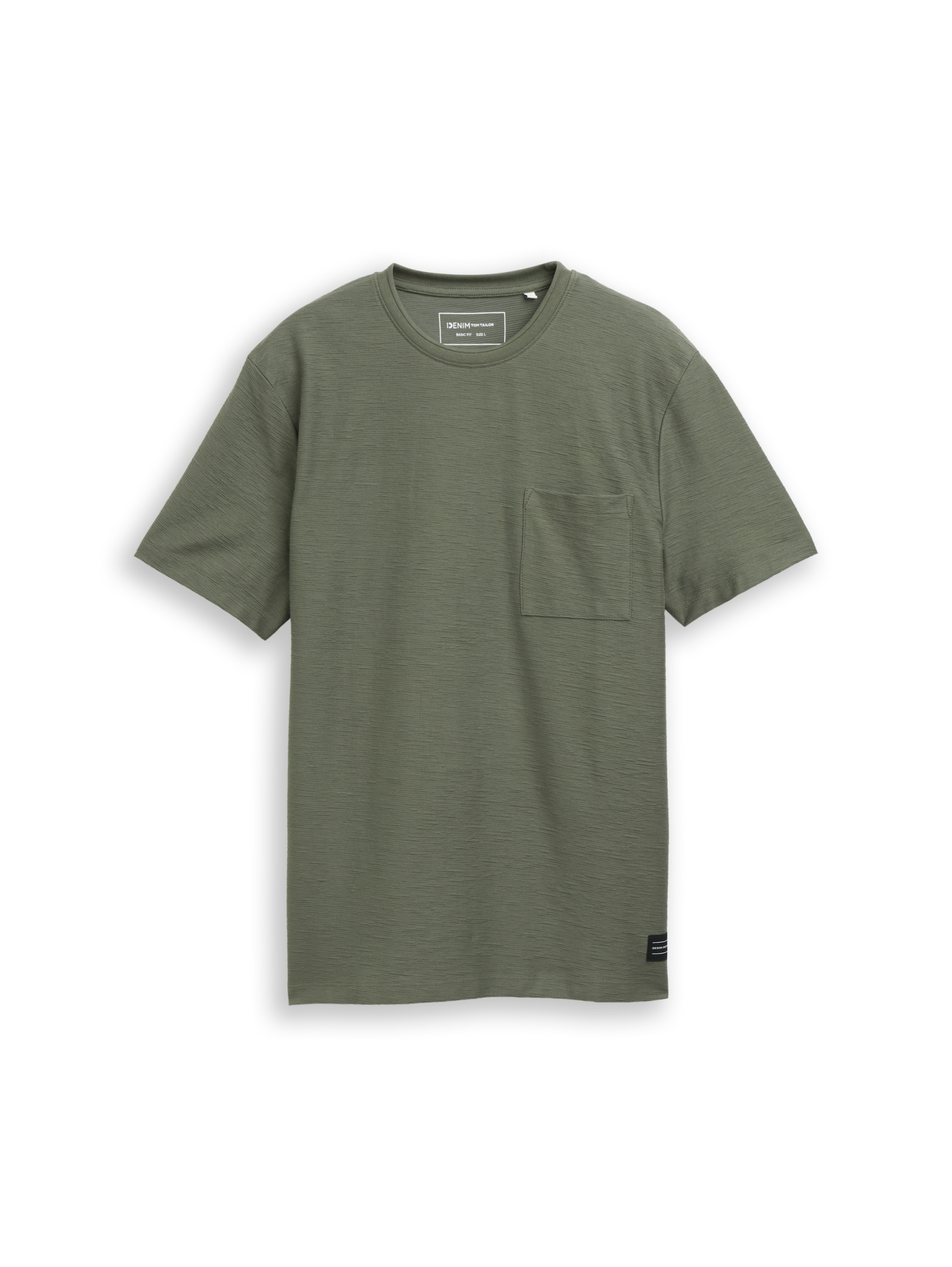 structured t-shirt with pocket #1