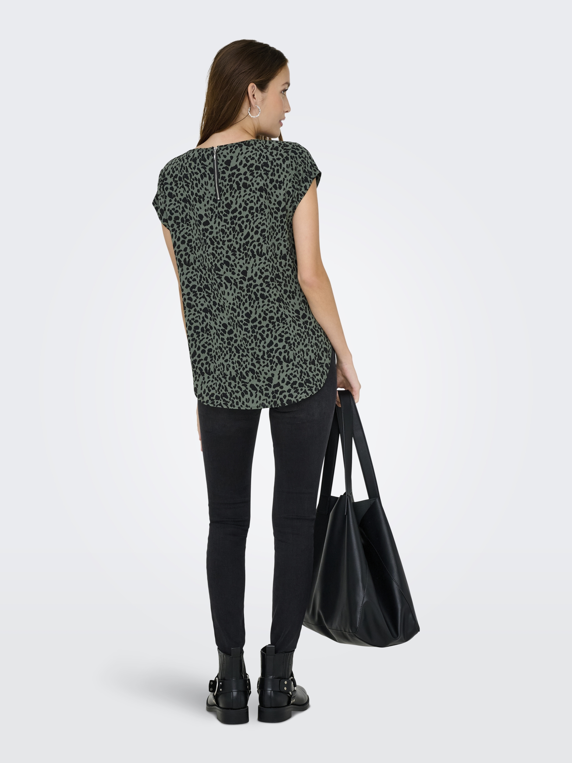 ONLVIC S/S AOP TOP NOOS WVN #5