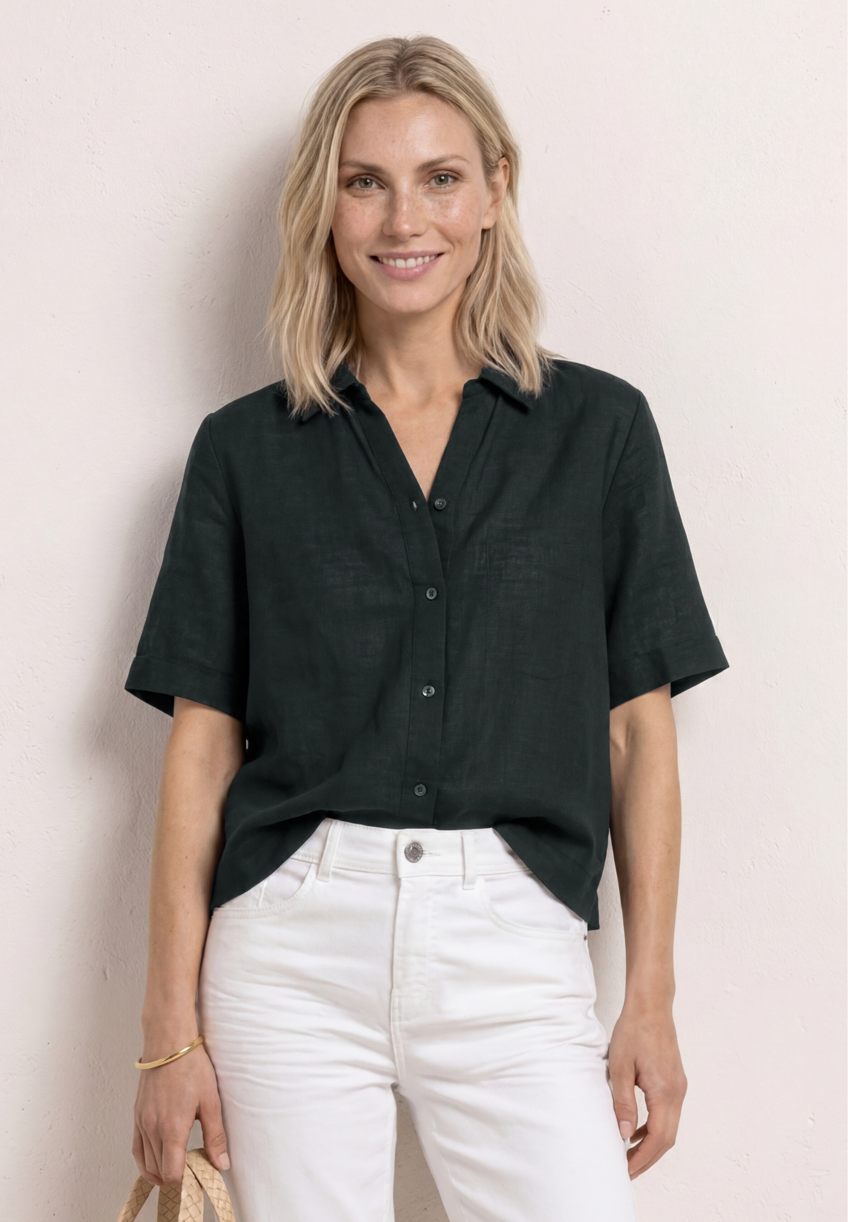 LTD QR buttoned shirtcollar bl #3