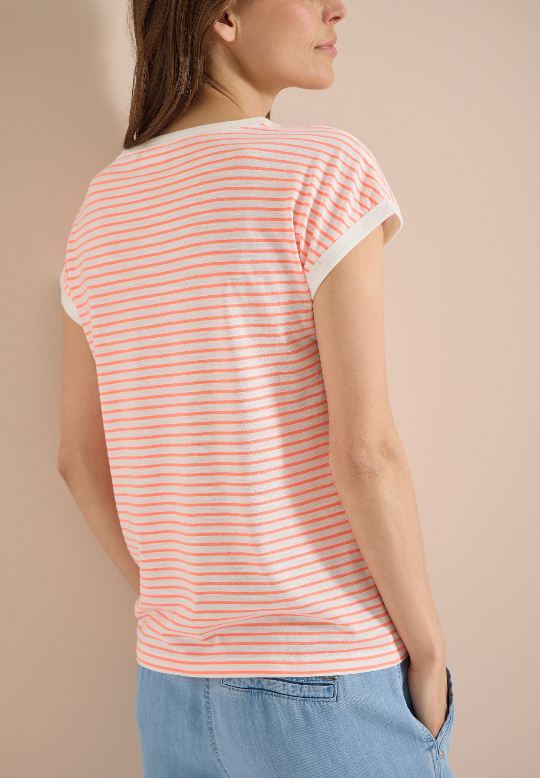TOS Striped Turn-Up Shirt #4