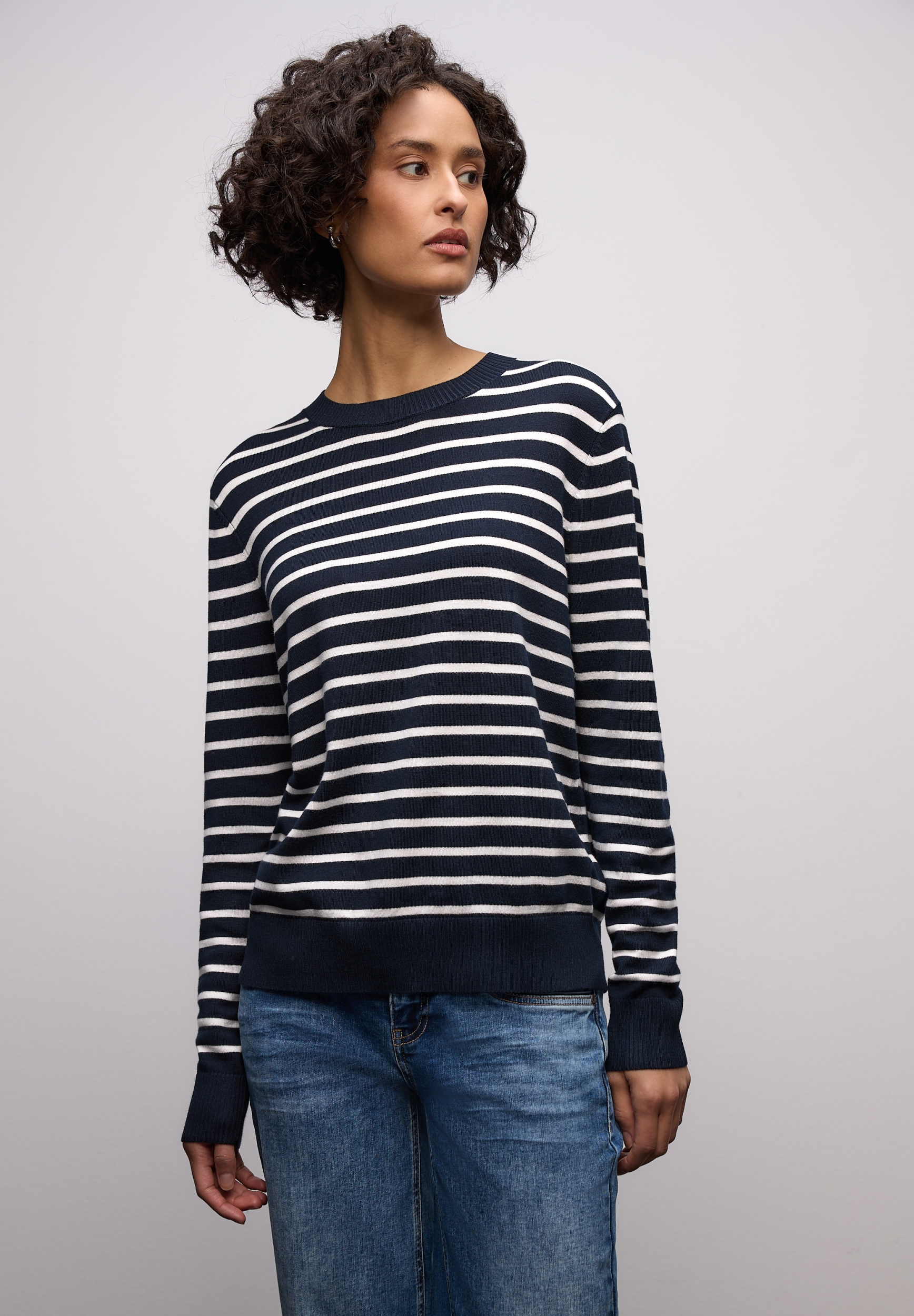LTD QR_ basic sweater stripes #7