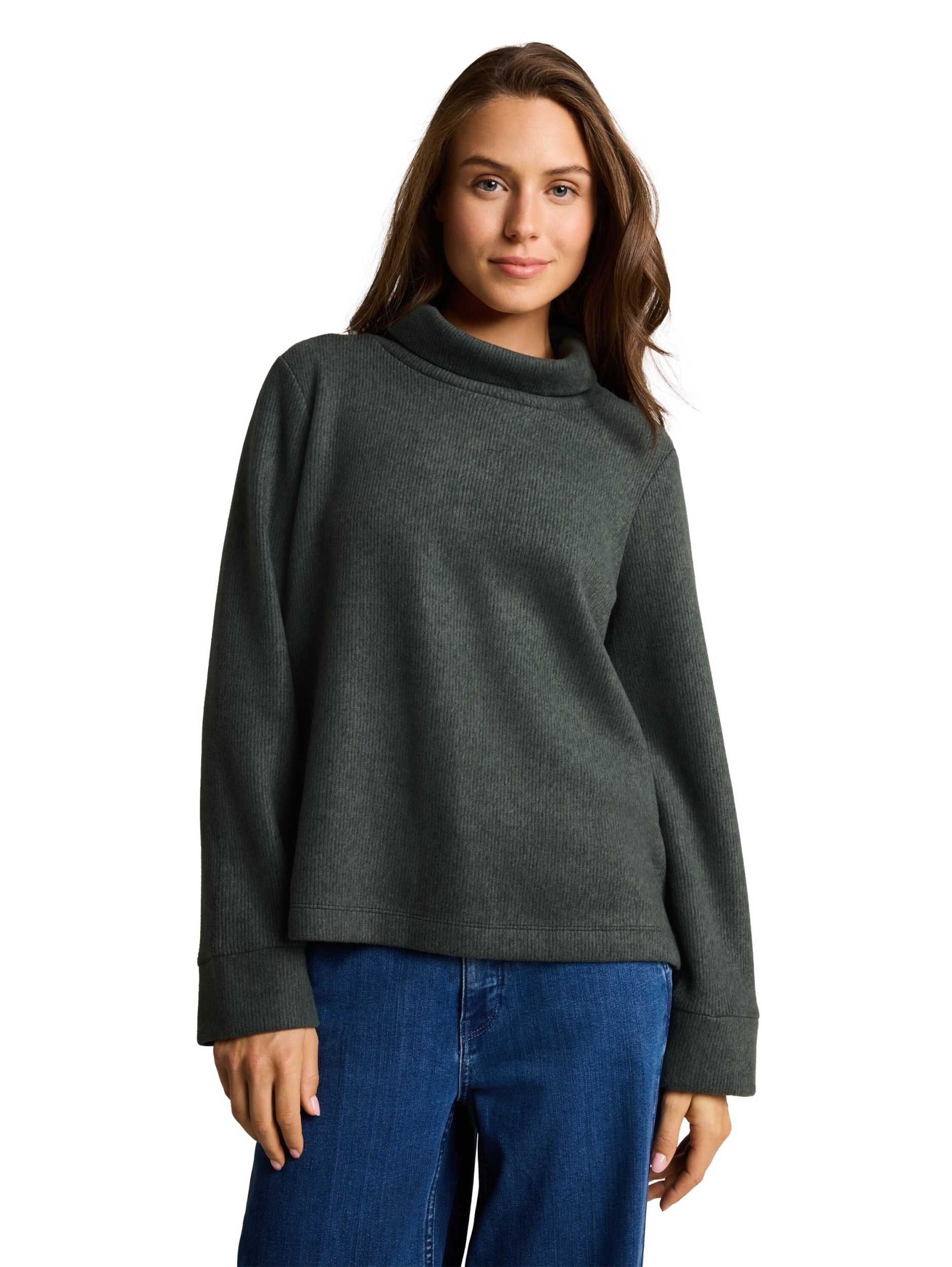 Sweatshirt wide roll neck cosy #6