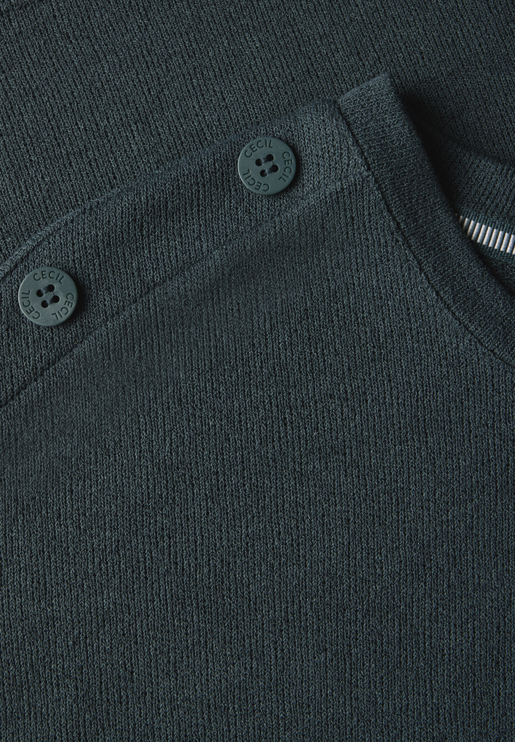 TOS Solid Crepe Button T-Shirt #2