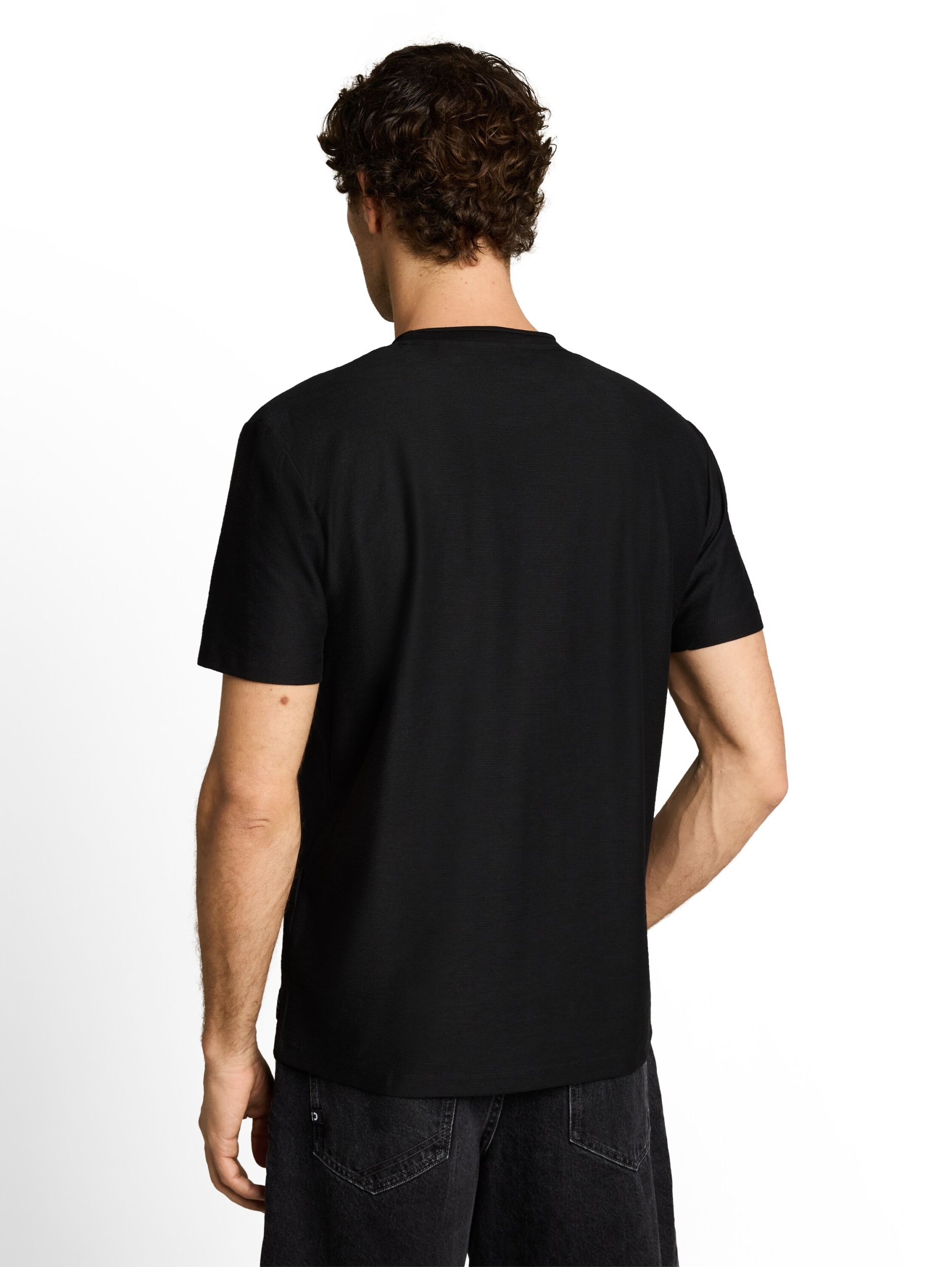 structured t-shirt with pocket #4