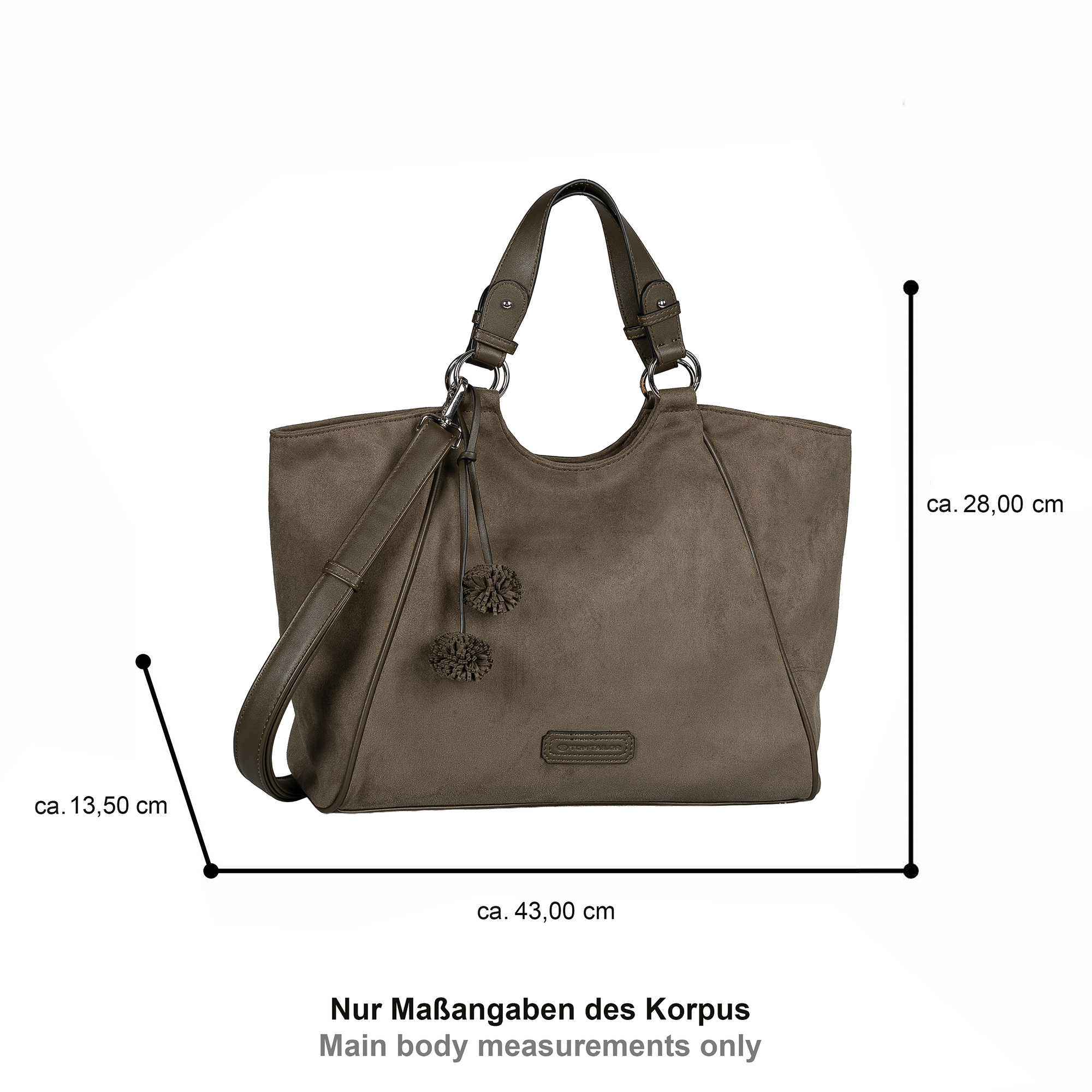 Idra, Zip shopper L, khaki #5
