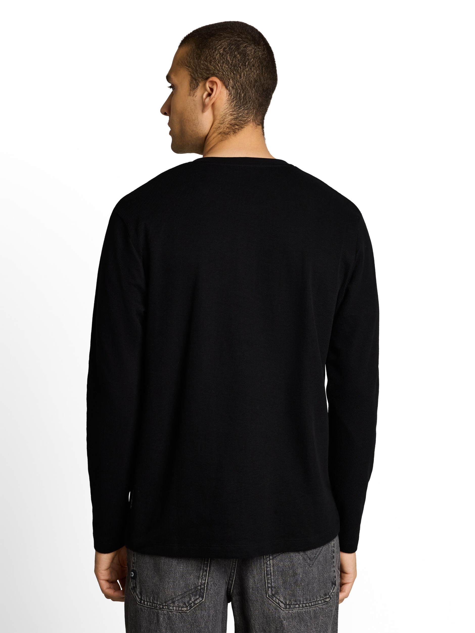 structured henley longsleeve #4