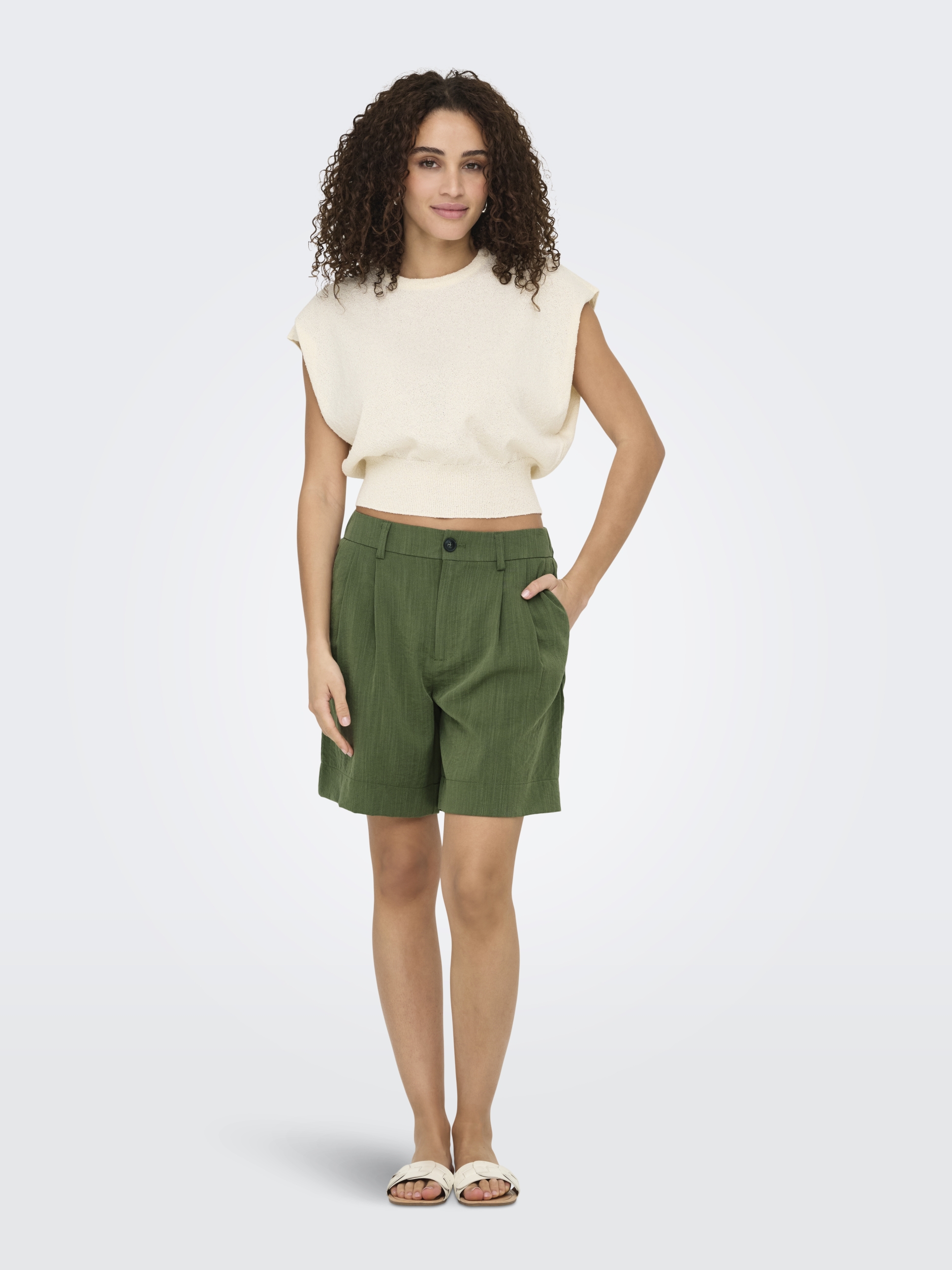 ONLMARSA SOLID SHORTS WVN #7