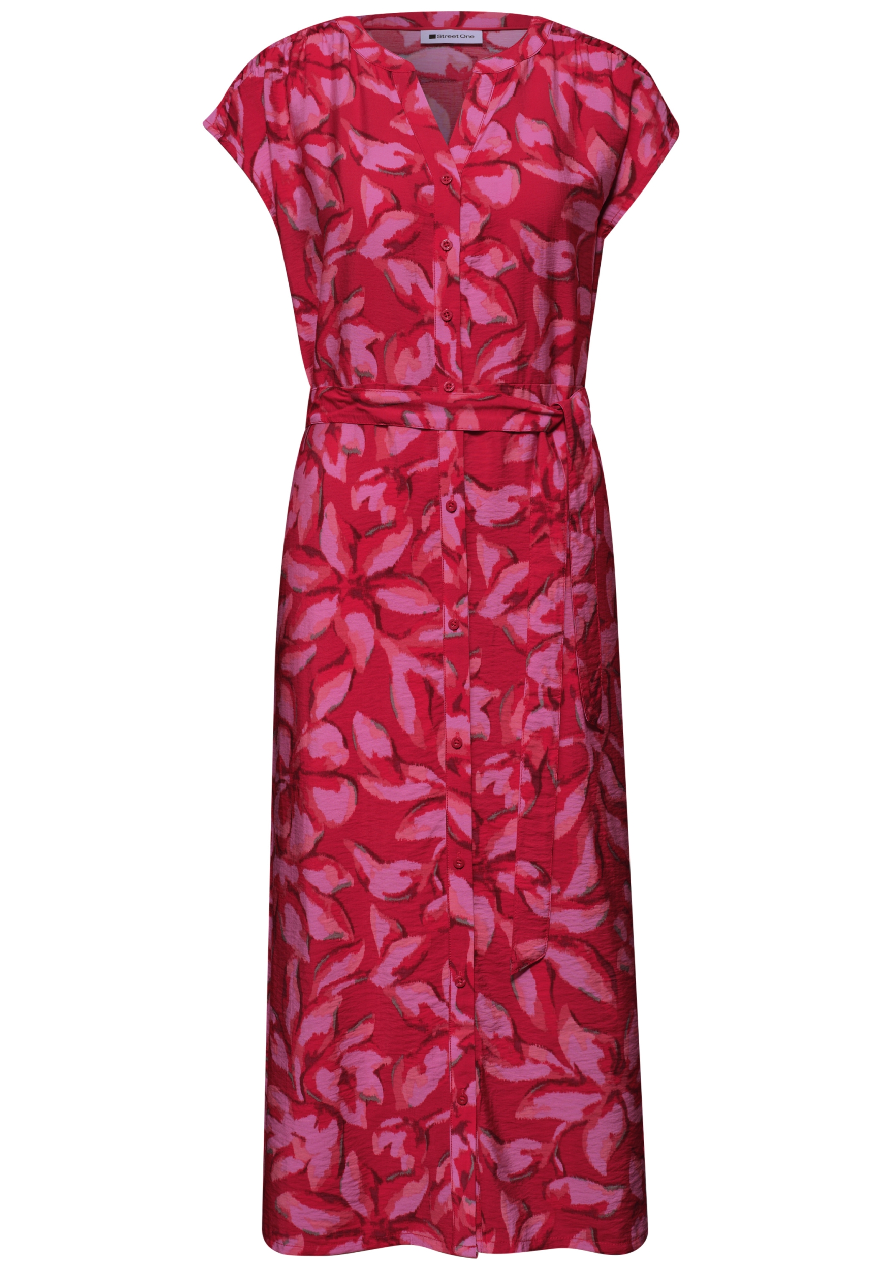Viscose Shirt Dress_AOP #1