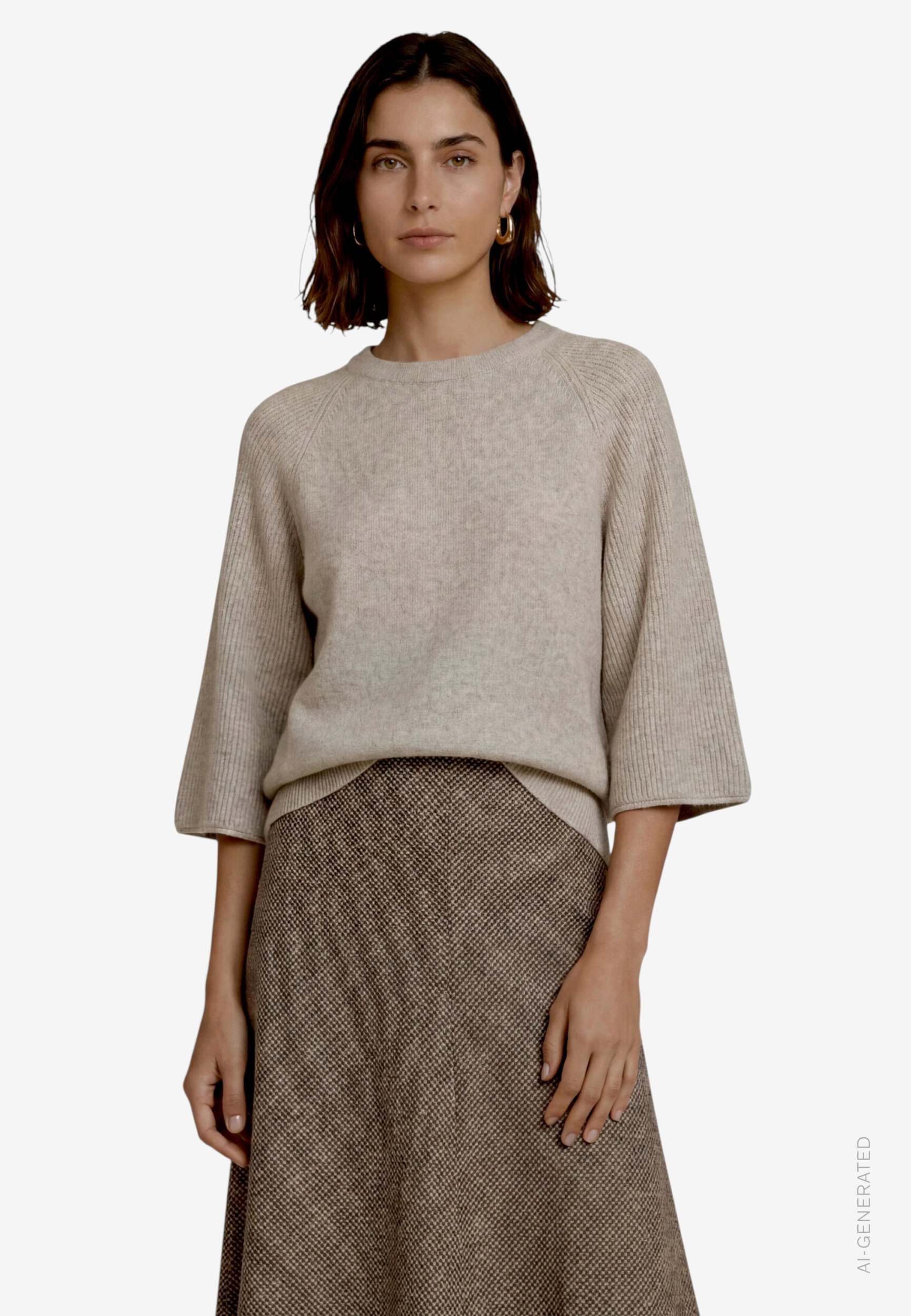Strickpullover Kurz 3/4 Arm #2