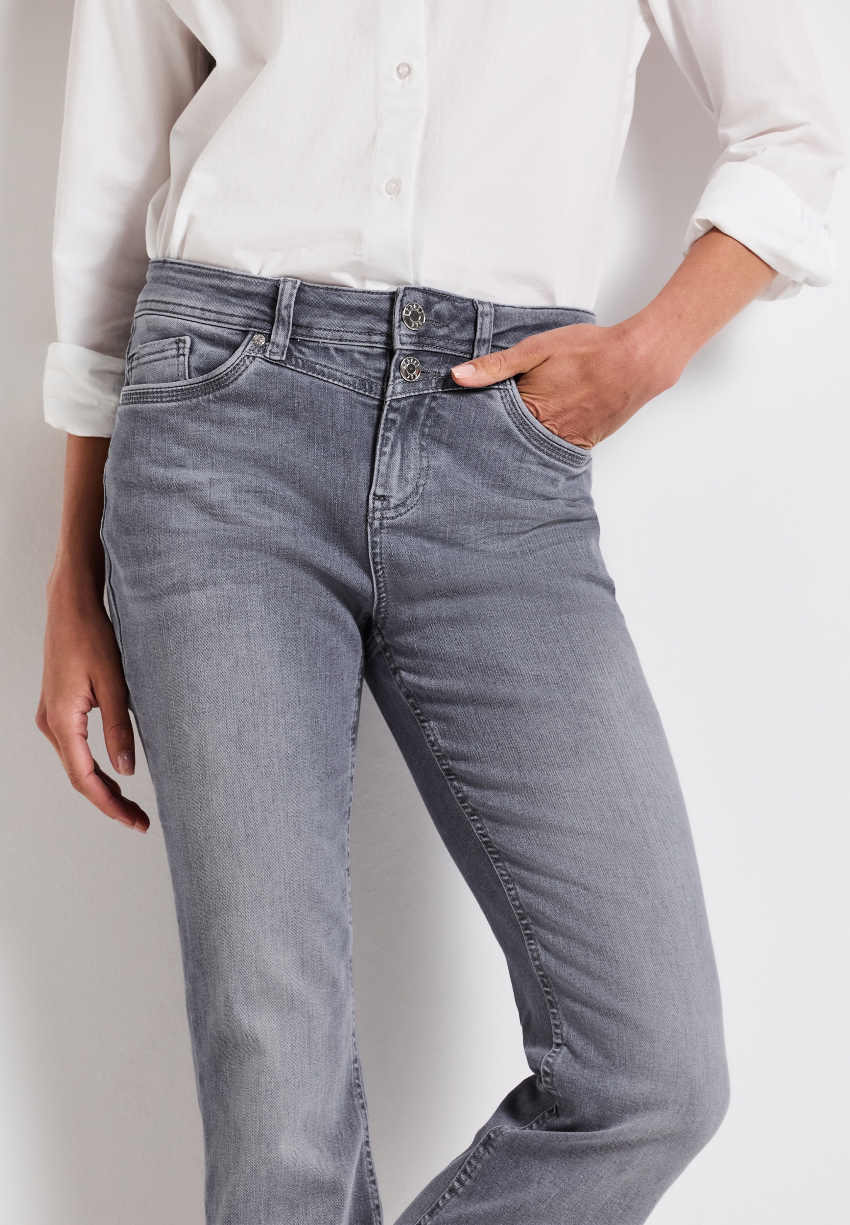 Style QR Bootcut.hw.light grey #7