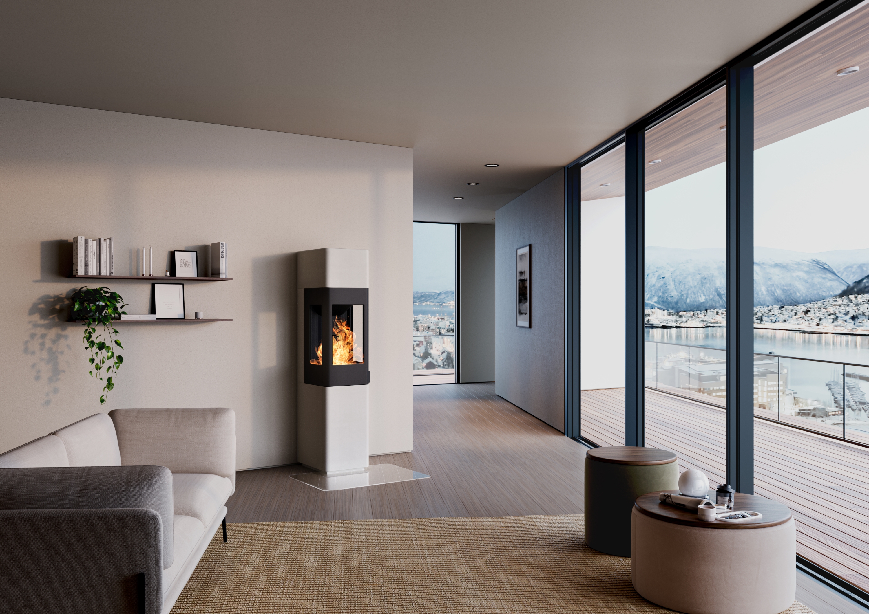 PORTO, dunkle Thermotte #2