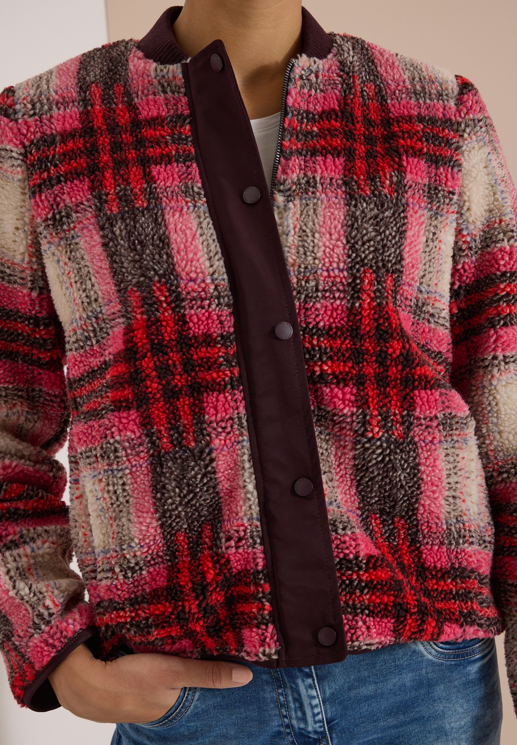 Check Matmix Teddy Blouson #6