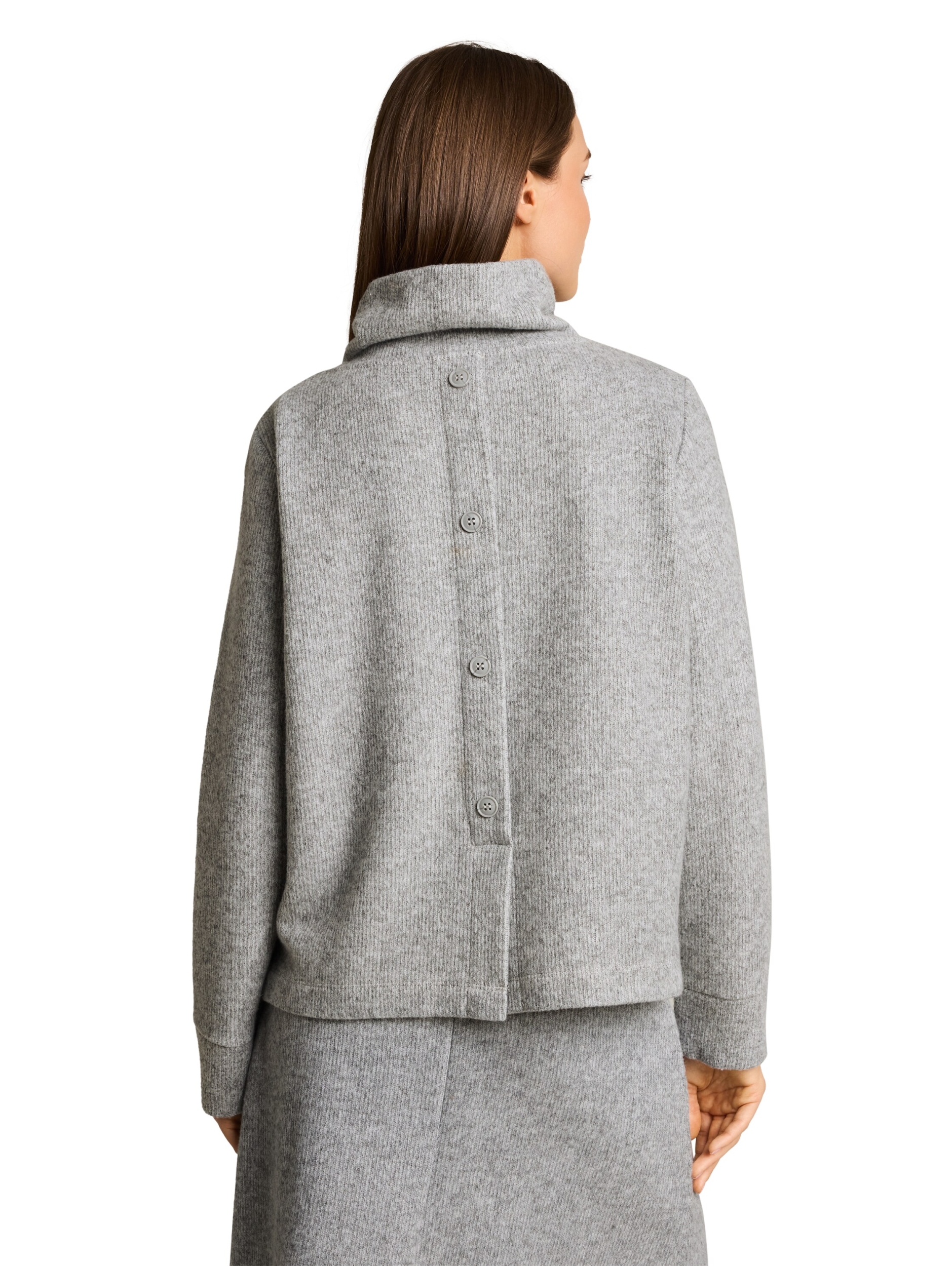 Sweatshirt wide roll neck cosy #4