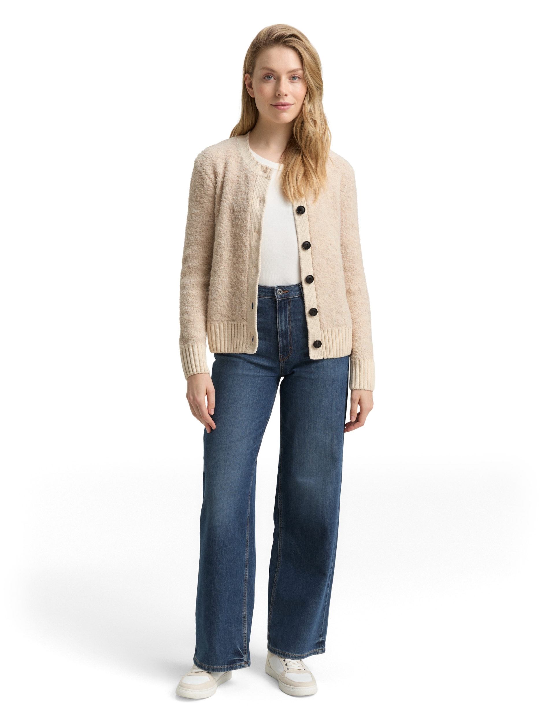 knit boucle cardigan #3