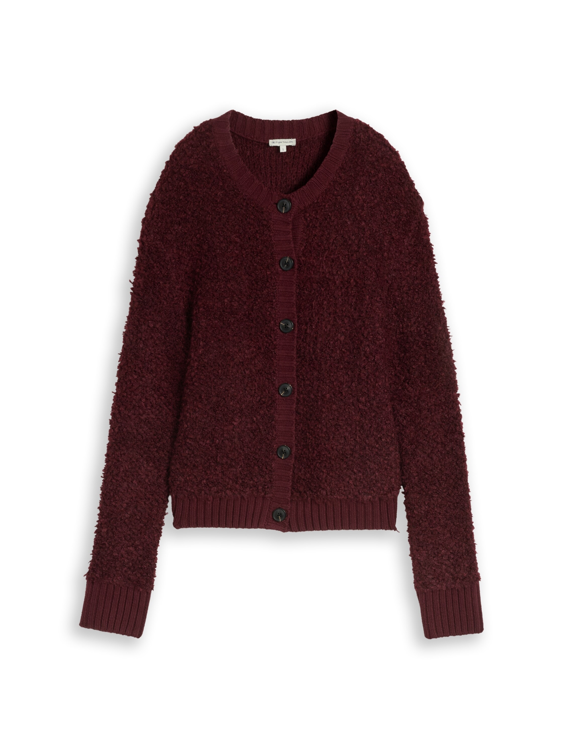 knit bouclé cardigan #1